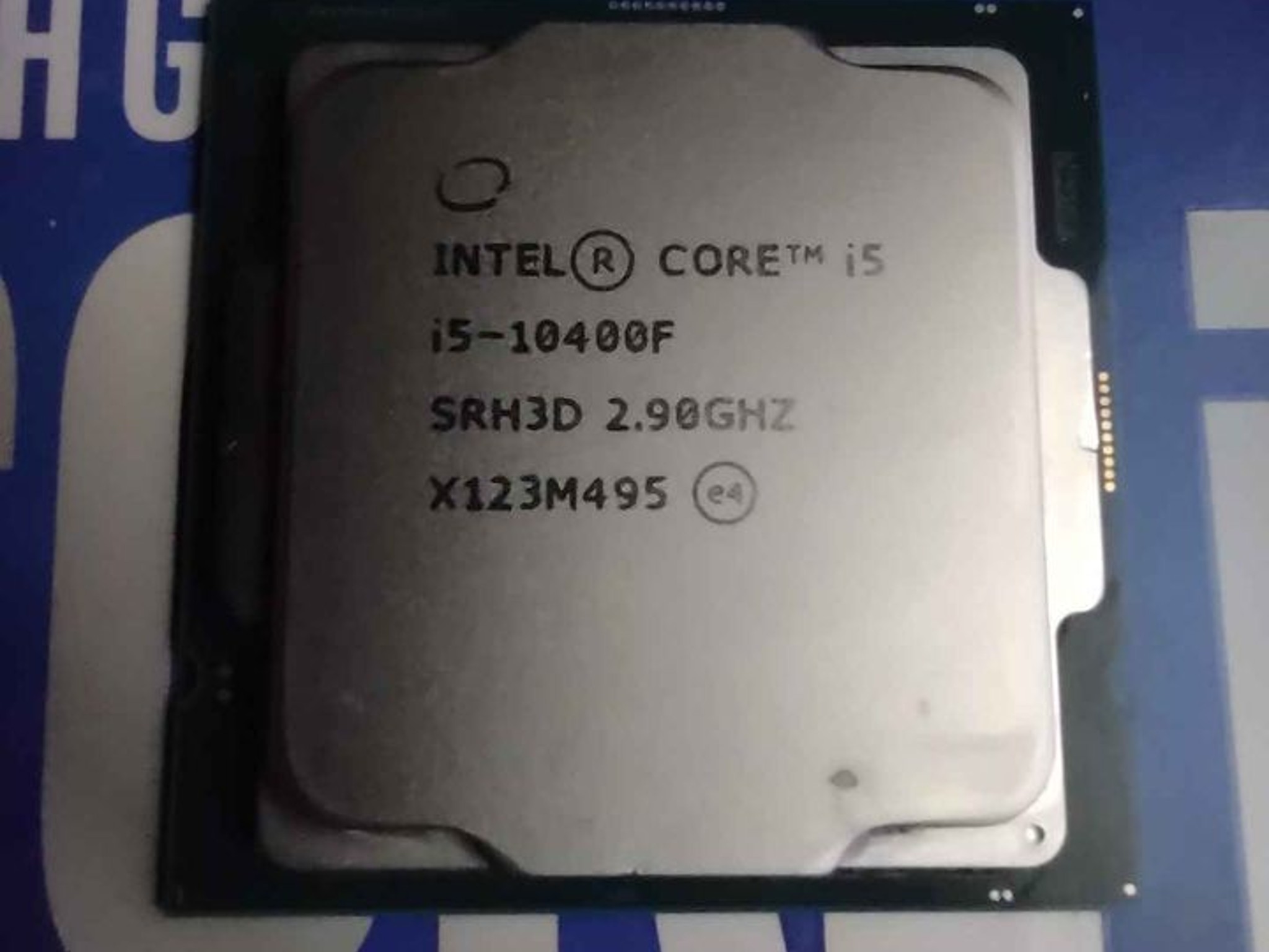 Intel i5 10400F with CPU fan // Pc parts // CPU