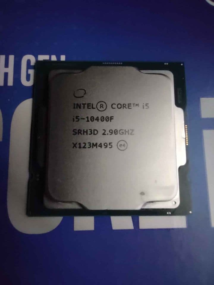 Intel i5 10400F with CPU fan // Pc parts // CPU