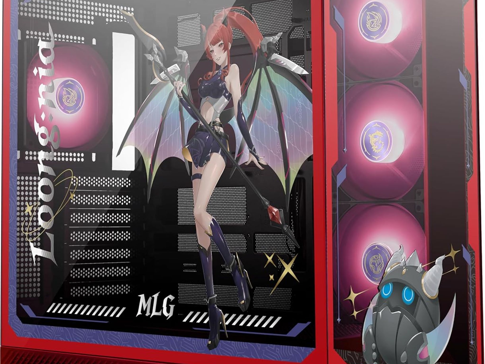 MSI PANO 130R MLG Edition  ATX Mid-Tower Gaming Desktop Computer Case