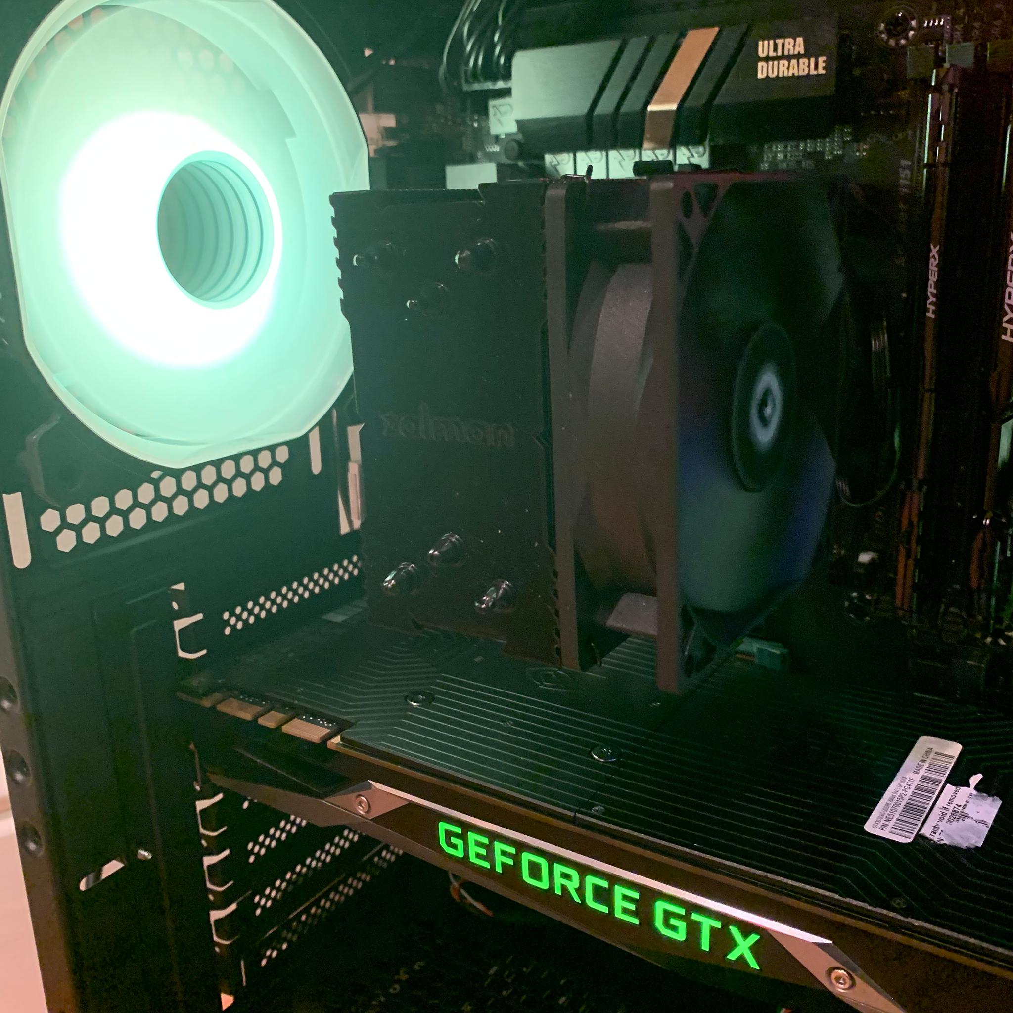 NVIDIA GTX 1070 i7 6700K CUSTOM RGB GAMING PC 16GB RAM 512GB SSD WINDOWS 10 INSTALLED