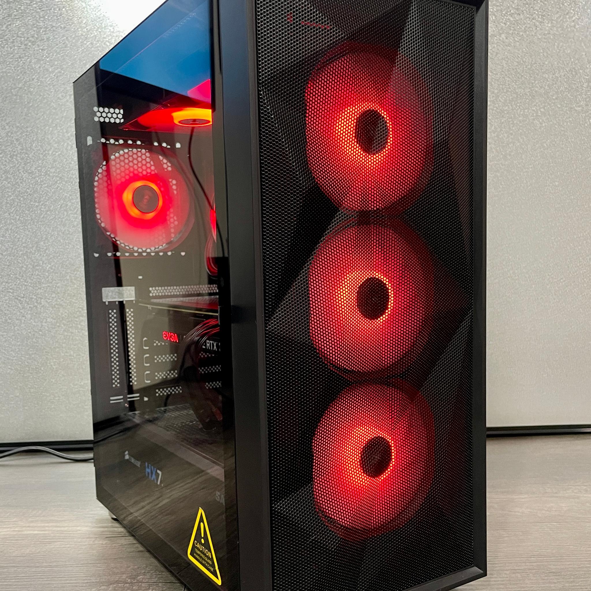 Custom Water-Cooled Gaming PC / Ryzen 9 5900X / RTX 3070 / 32GB / 1TB / Windows 11 Pro