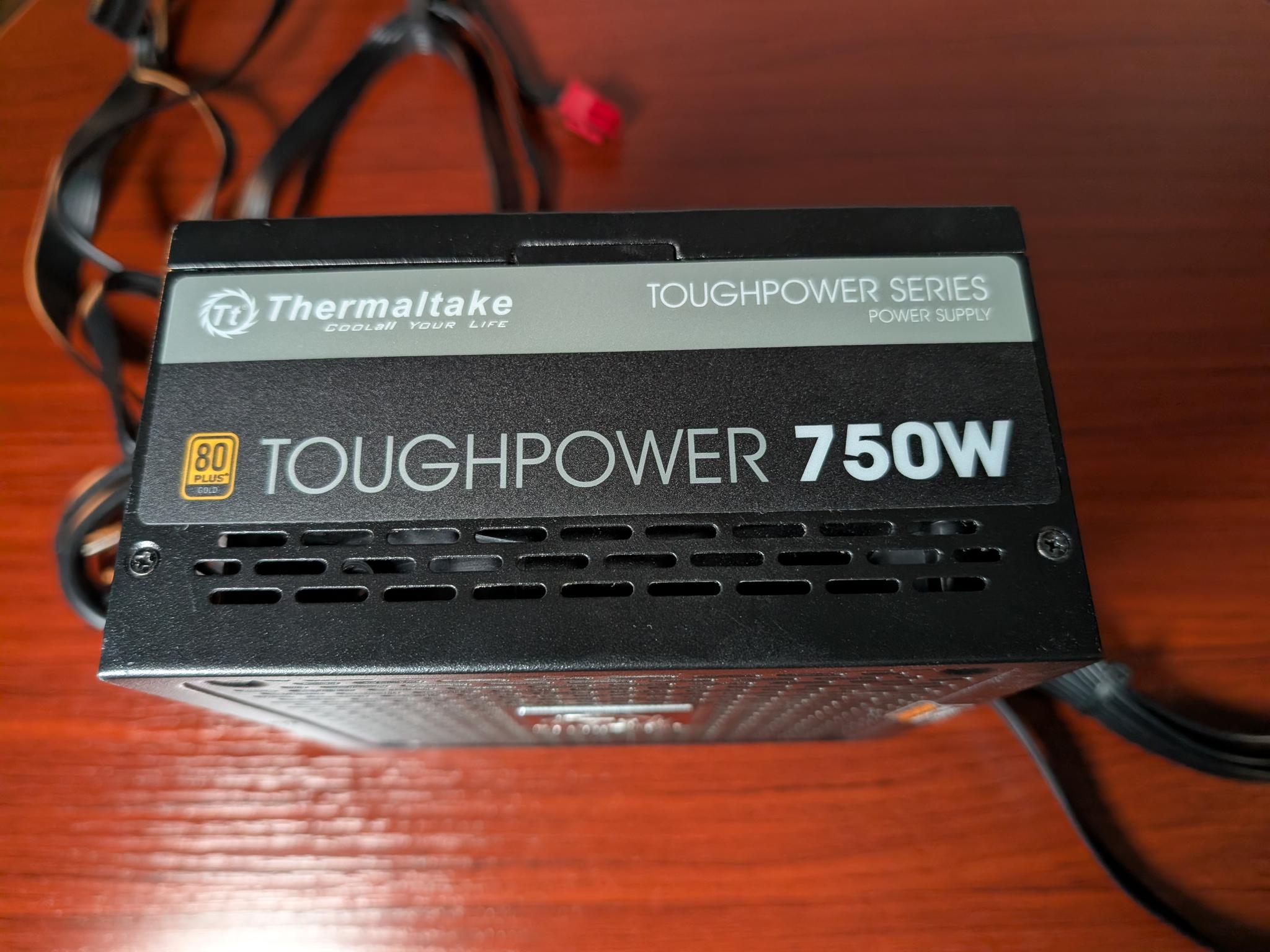Thermaltake Toughpower 750W Gold PSU