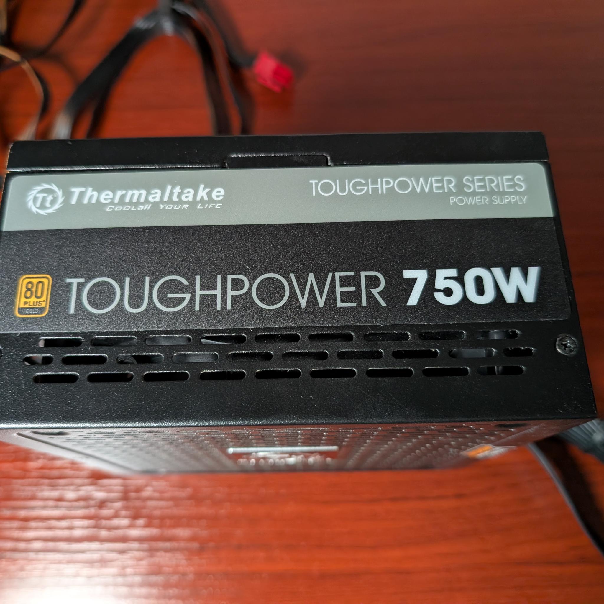Thermaltake Toughpower 750W Gold PSU