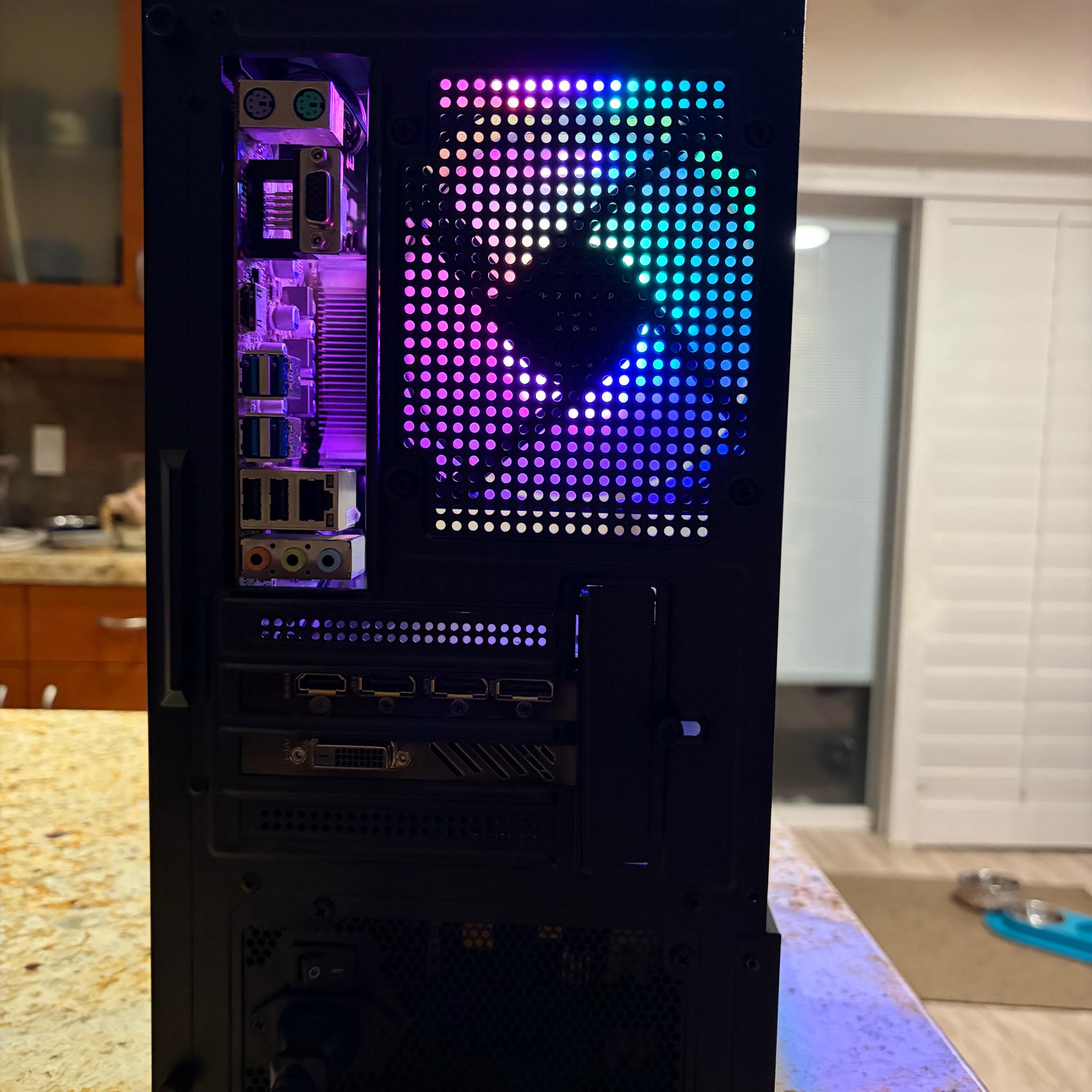 Black Gaming PC | GTX 1070 8GB | RYZEN 7 2700X | 16GB RAM | 500GB SATA SSD