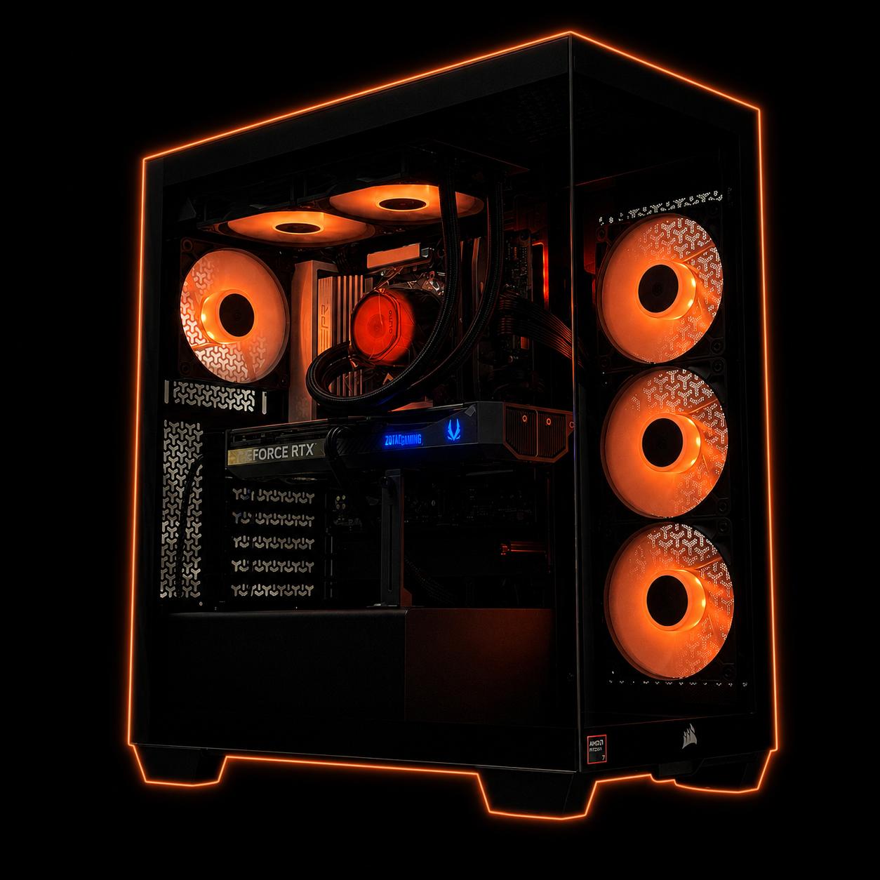 1440p/4K creator pc / RTX 5070 / R7 9850X3D / 32GB DDR5 CL28 / 1TB SSD / B850 Chipset / competitive