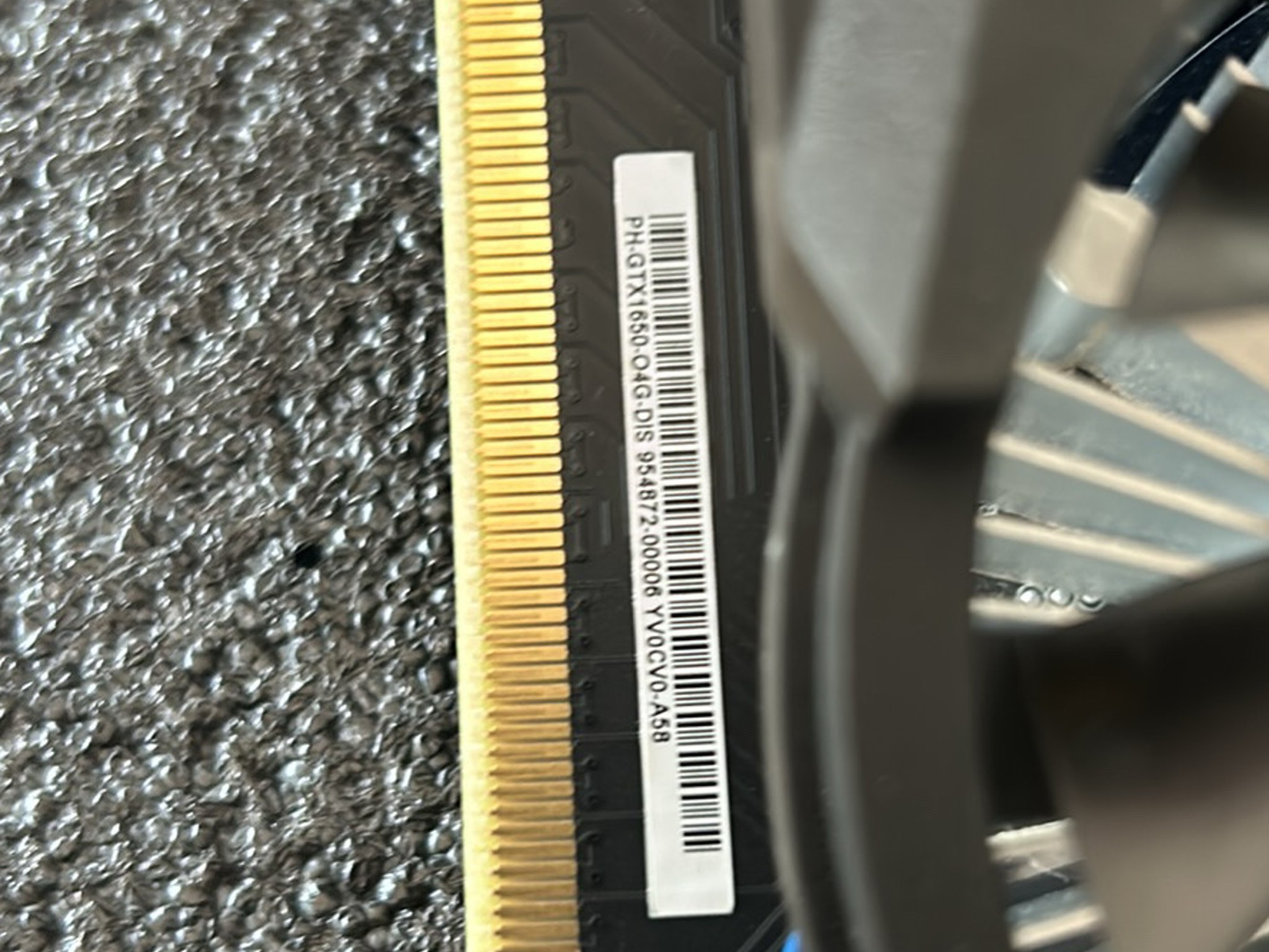 Asus GTX 1650 4 gb OC Edition Gaming Graphics card