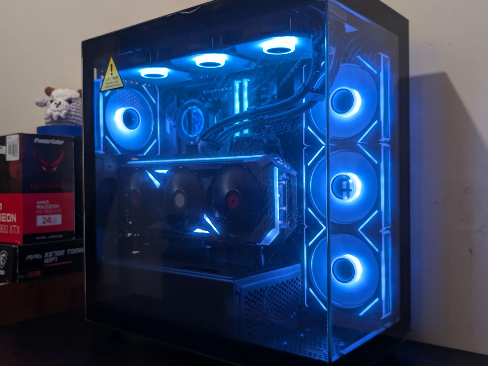 🔥🐈‍⬛ 4K Gaming Beast | RX 7900XTX | Ryzen 9 7900X | 2TB SSD | 32GB RAM | WiFi 6 & Bluetooth 🐈‍⬛🔥