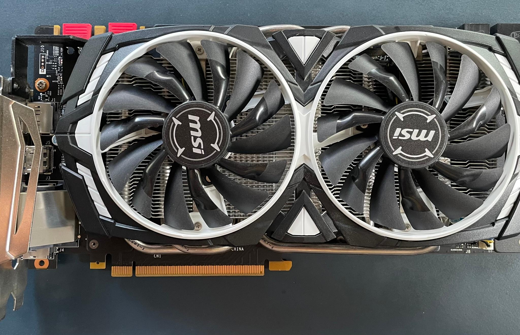 MSi GeForce GTX 1080 Armor 8G OC