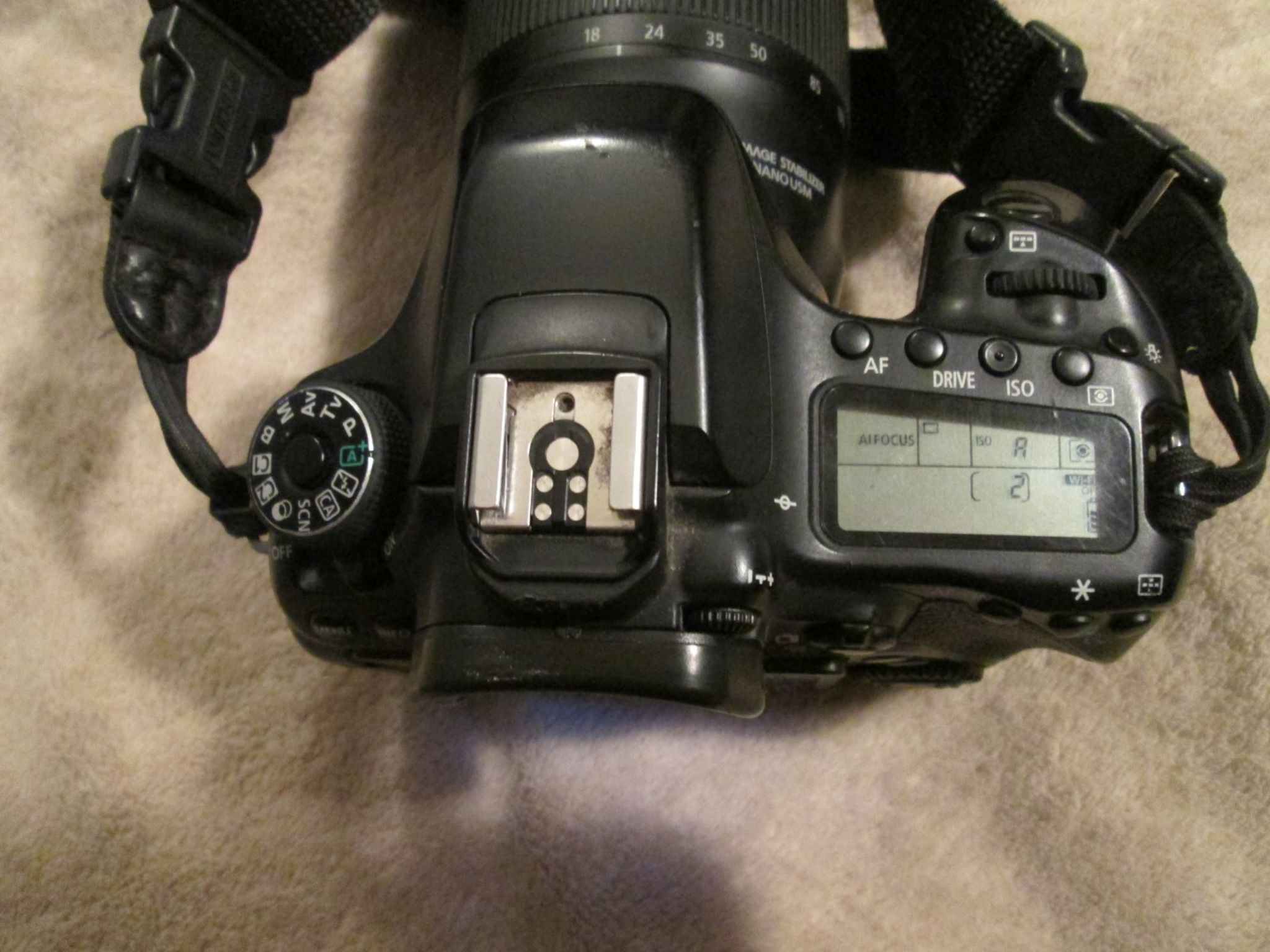 Canon EOS 80D With Lens, Protective Case And Accessories