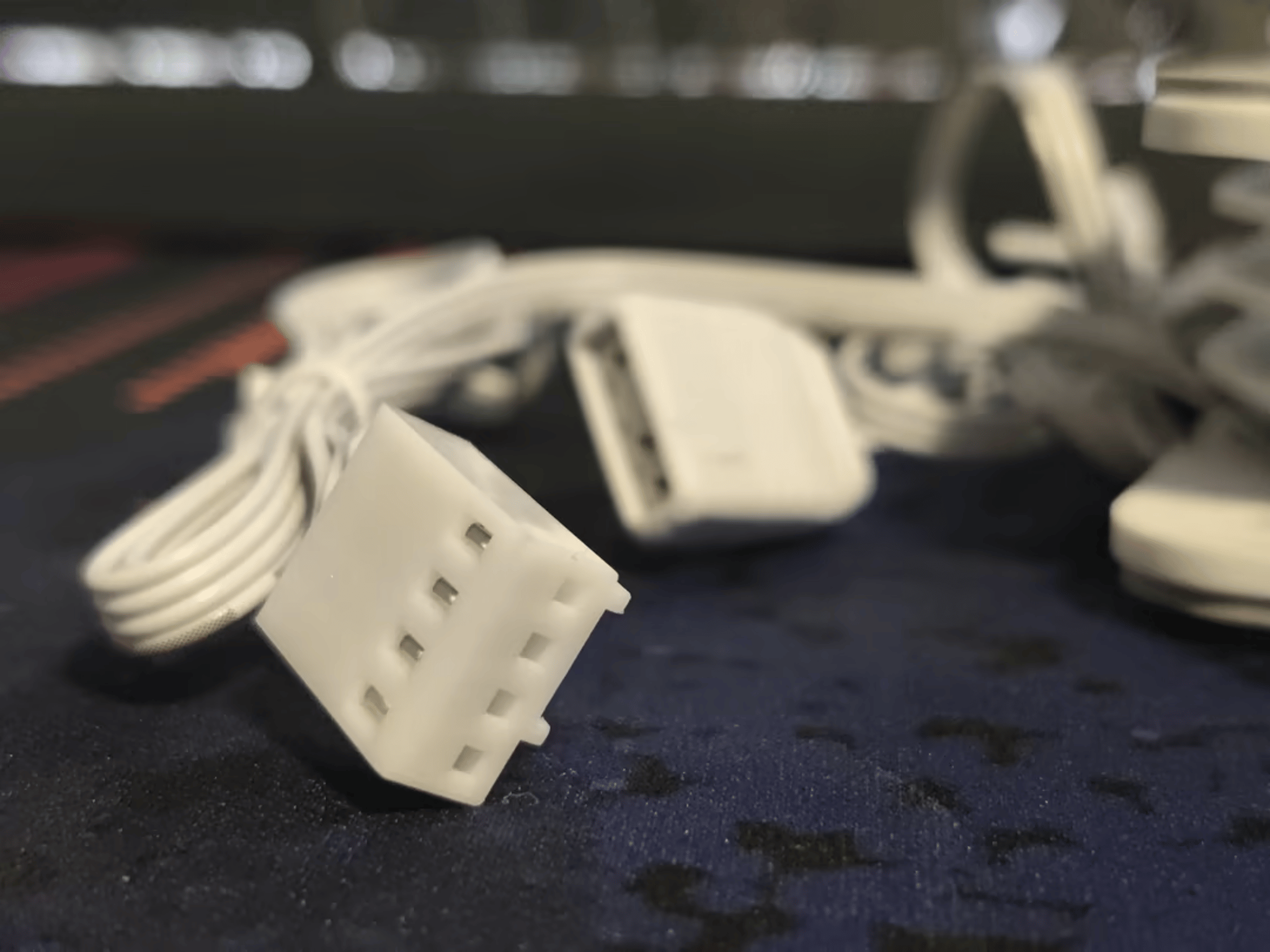 Vetroo White 120mm RGB Case Fan