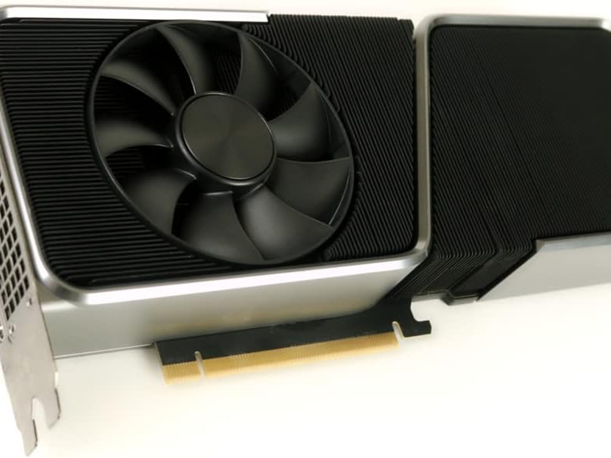 NVIDIA GeForce RTX 3070 Ti Founders Edition 8GB GDDR6X PCI Express 4.0 Graphics Card Titanium/Black