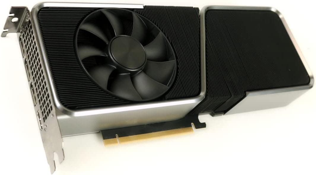 NVIDIA GeForce RTX 3070 Ti Founders Edition 8GB GDDR6X PCI Express 4.0 Graphics Card Titanium/Black