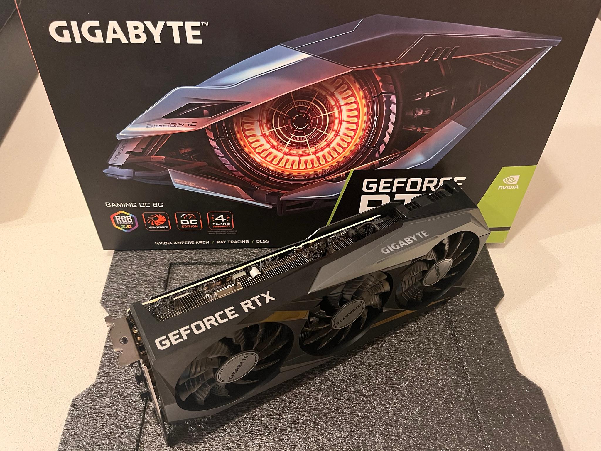Gigabyte GeForce RTX 3070 Gaming OC 8GB GDDR6