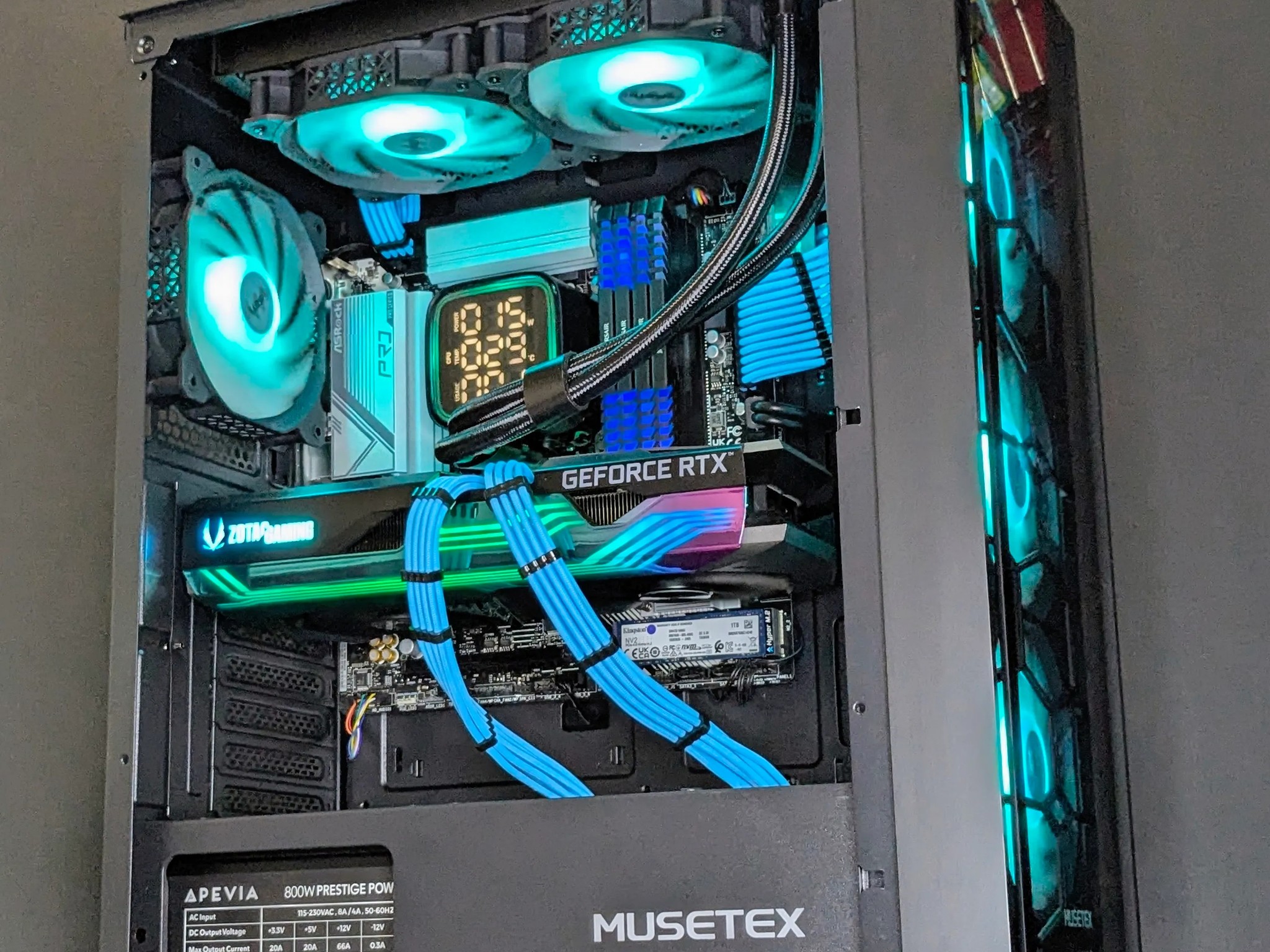 1440p Beast💙🔥RTX 3070💙I5-12600@4.9GHz🔵32GB Vengeance RAM🔵1TB NVMe/PCIE Gen 4.0🔵Windows 11 Pro
