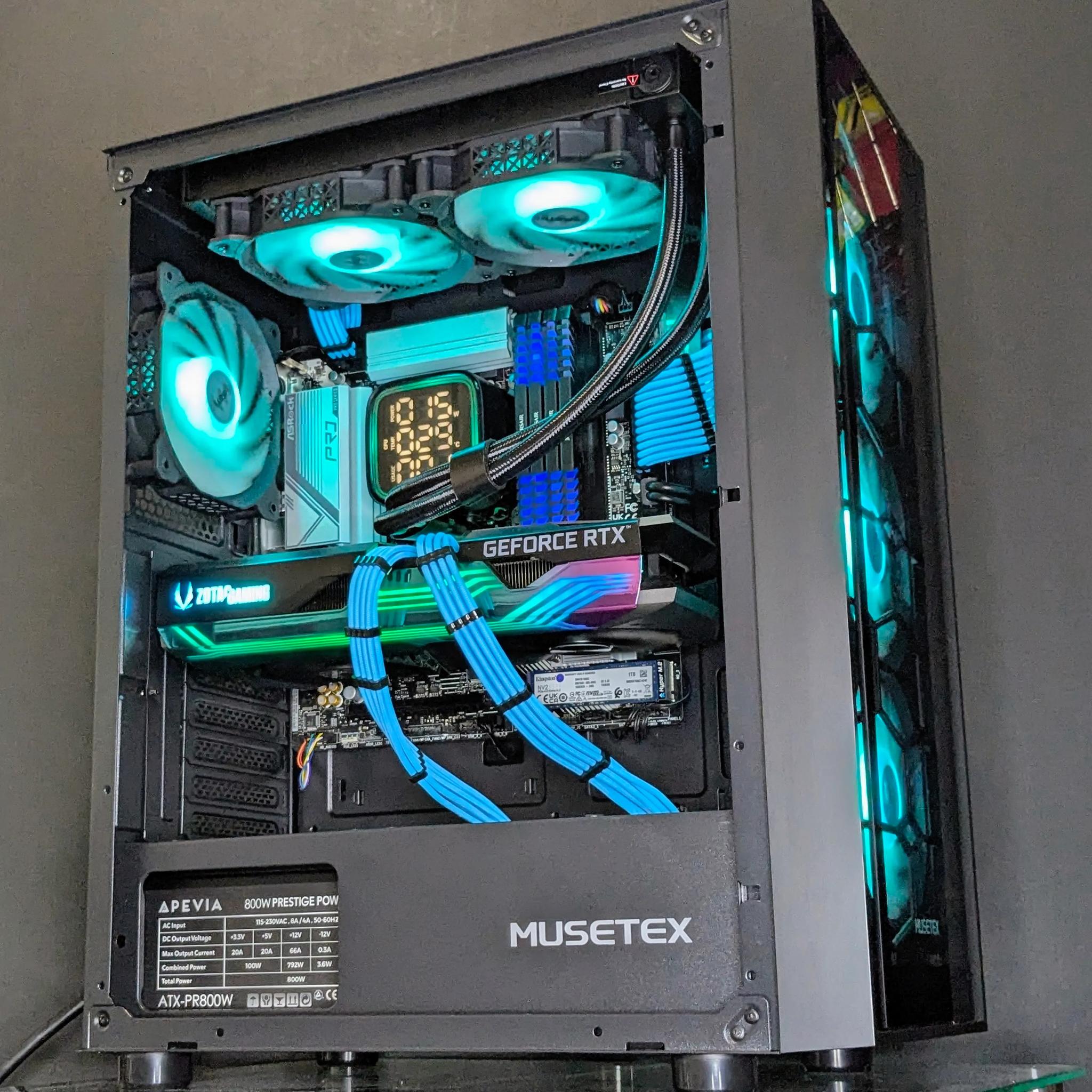 1440p Beast💙🔥RTX 3070💙I5-12600@4.9GHz🔵32GB Vengeance RAM🔵1TB NVMe/PCIE Gen 4.0🔵Windows 11 Pro
