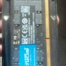 1x Crucial DDR5 4800 SODIMM CL40