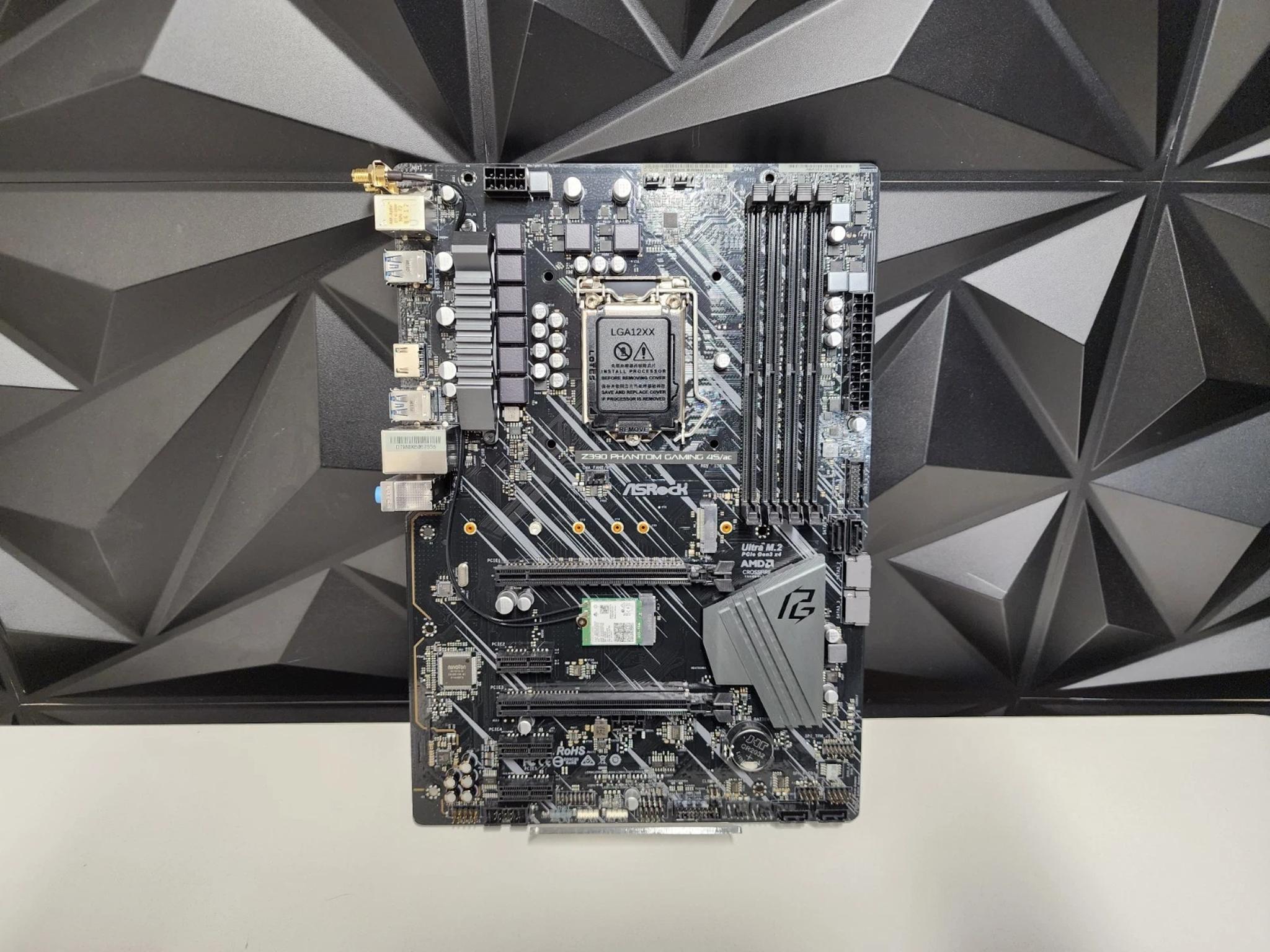 UPDATED BIOS ASROCK Z390 PHANTOM GAMING 4S/AC WIFI DDR4 LGA1151 ATX MOTHERBOARD
