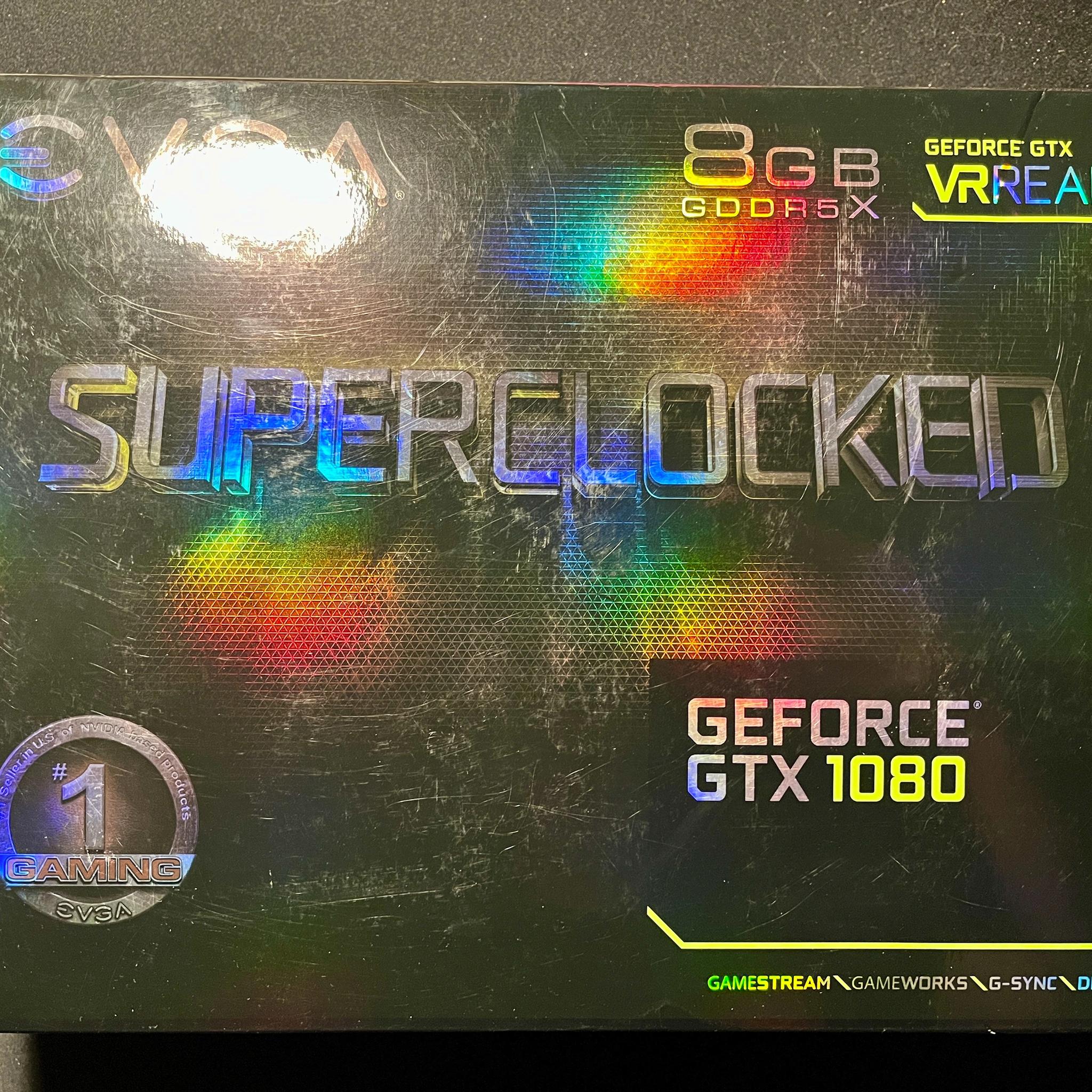 EVGA SC GAMING ACX 3.0 GeForce GTX 1080 8 GB Video Card