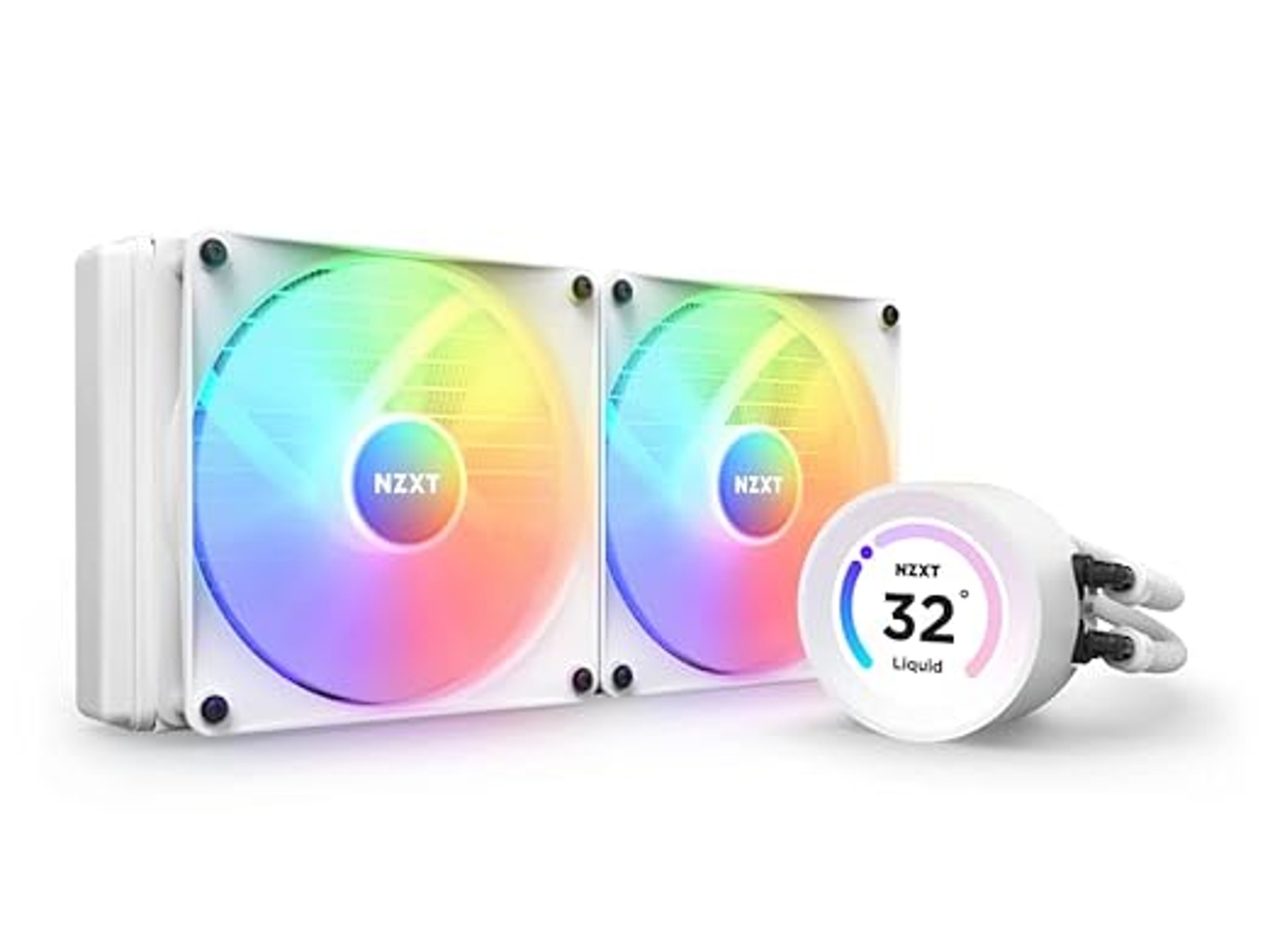 NZXT Kraken Elite 280 WHITE RGB WITH CONTROLLER
