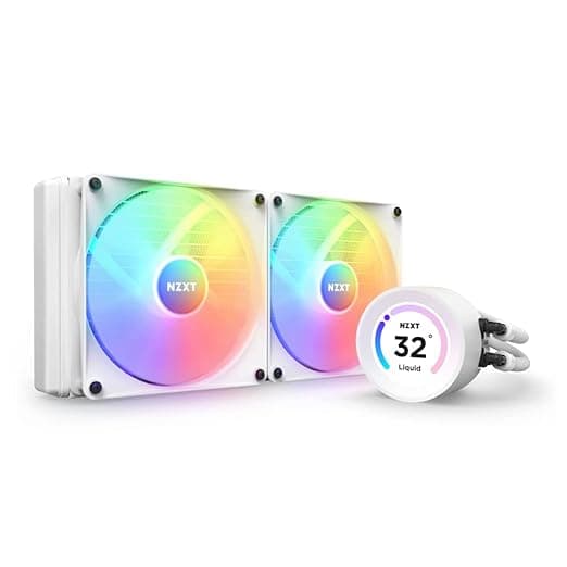 NZXT Kraken Elite 280 WHITE RGB WITH CONTROLLER