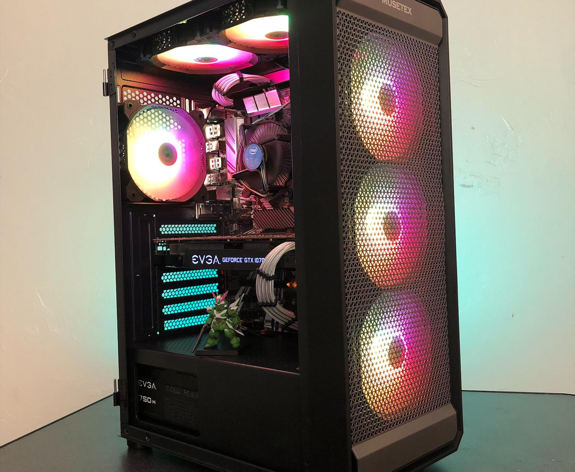 Upgradable Gaming PC | Intel Core i5-9500T + GTX 1070 8GB + 16GB RAM