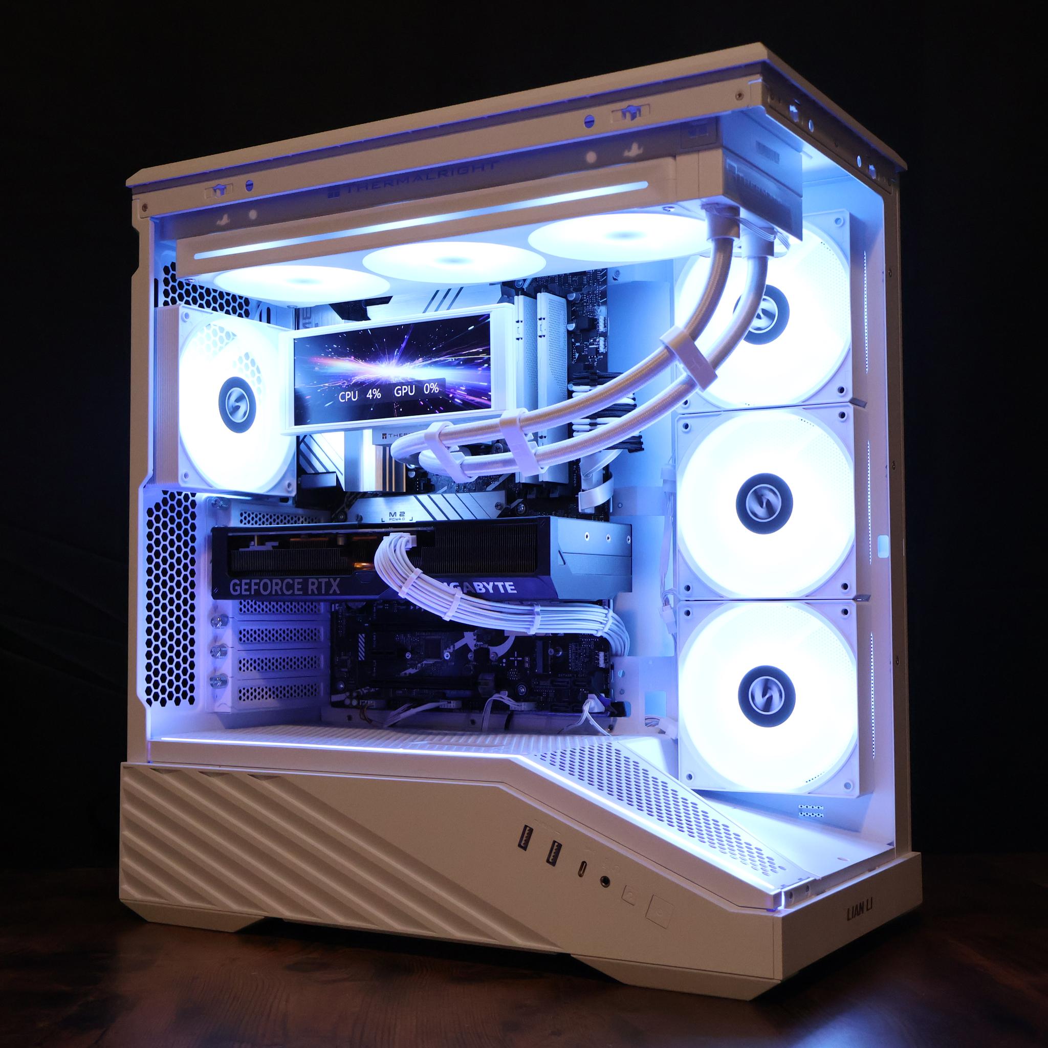 4070Ti | 13900K | 32GB DDR5 | 1TB NVME | White Custom Gaming PC
