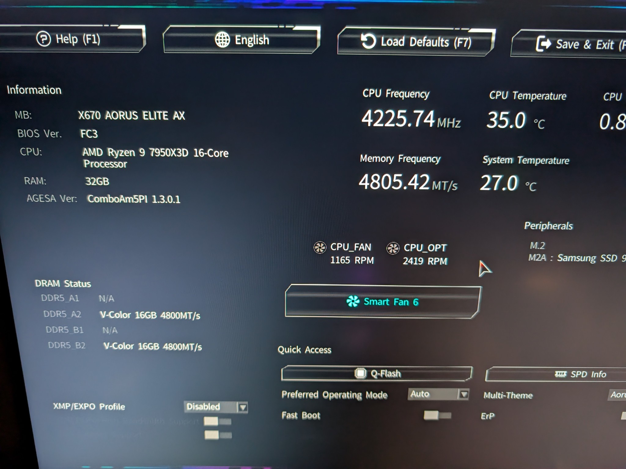 AMD Ryzen 9 7950X3D