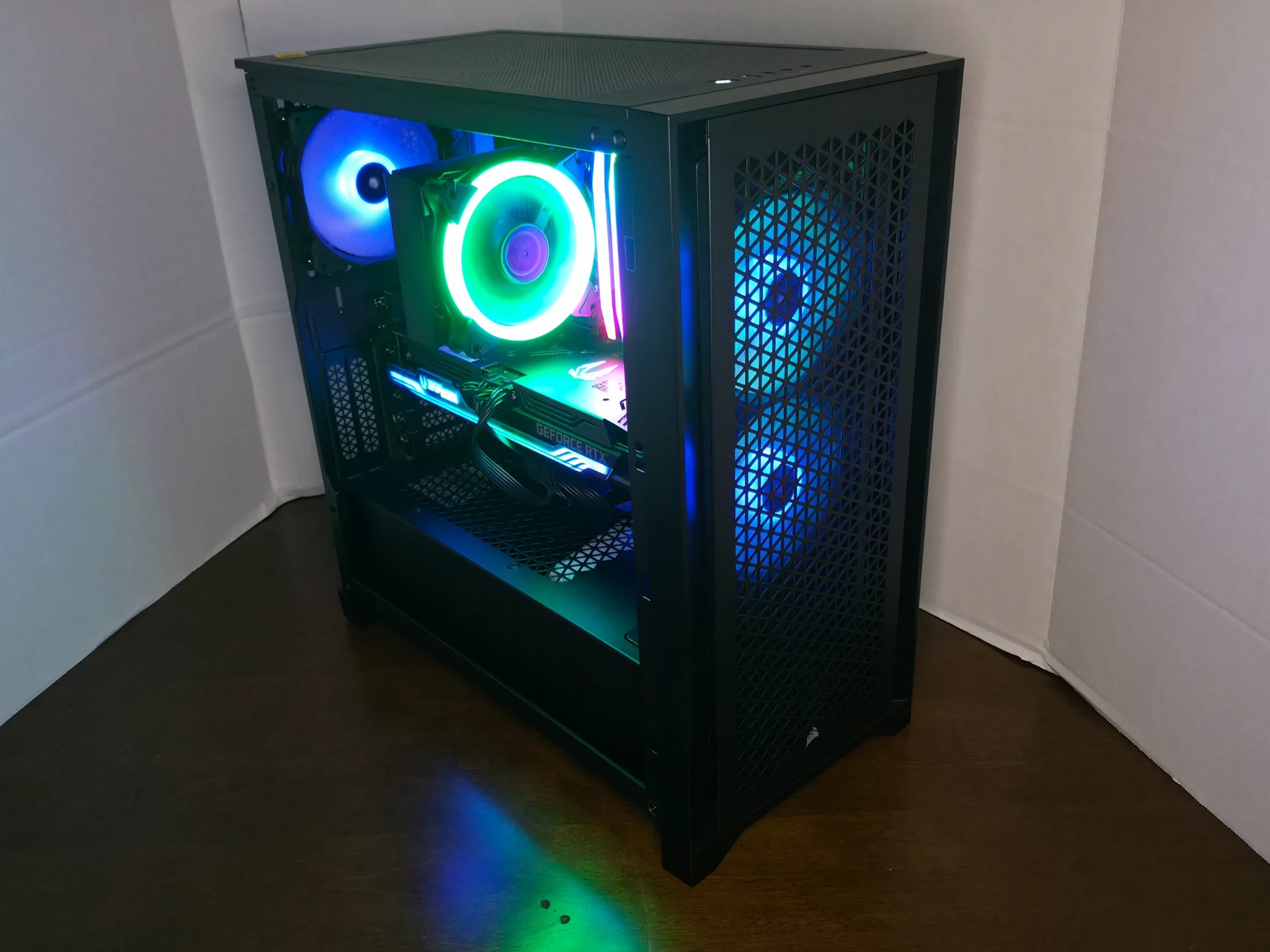 Mid Range Black 9600X 3070TI Gaming PC