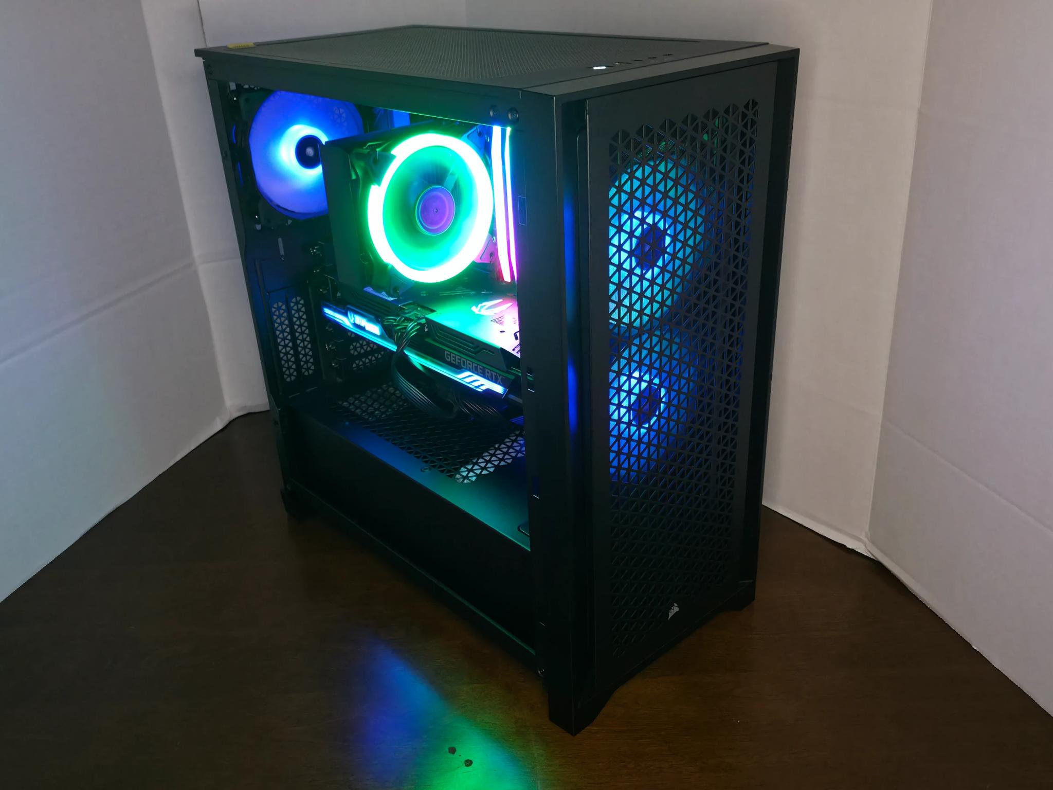 Mid Range Black 9600X 3070TI Gaming PC