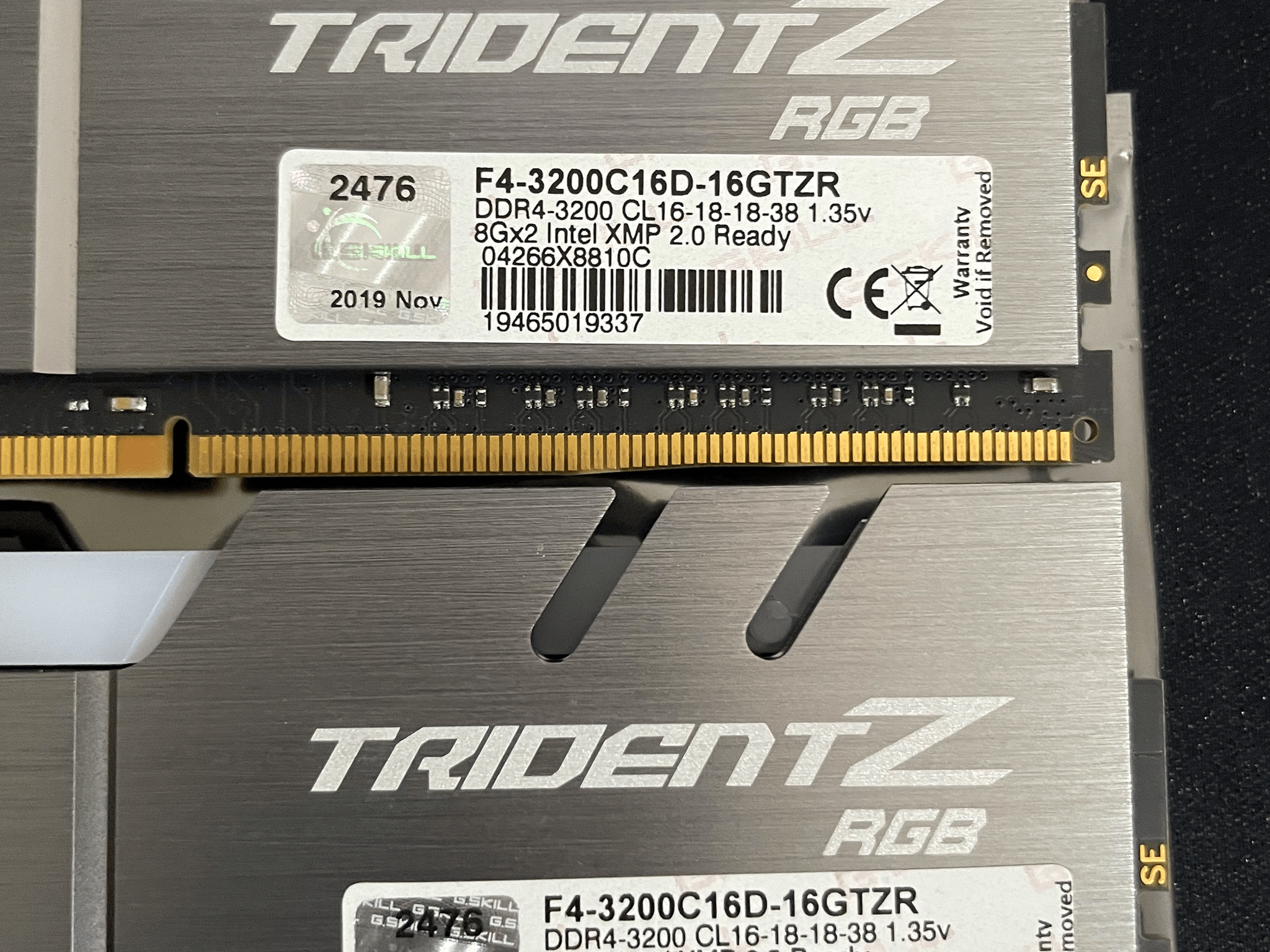 RGB G.Skill 16Gb 3200Mhz Ram Kit