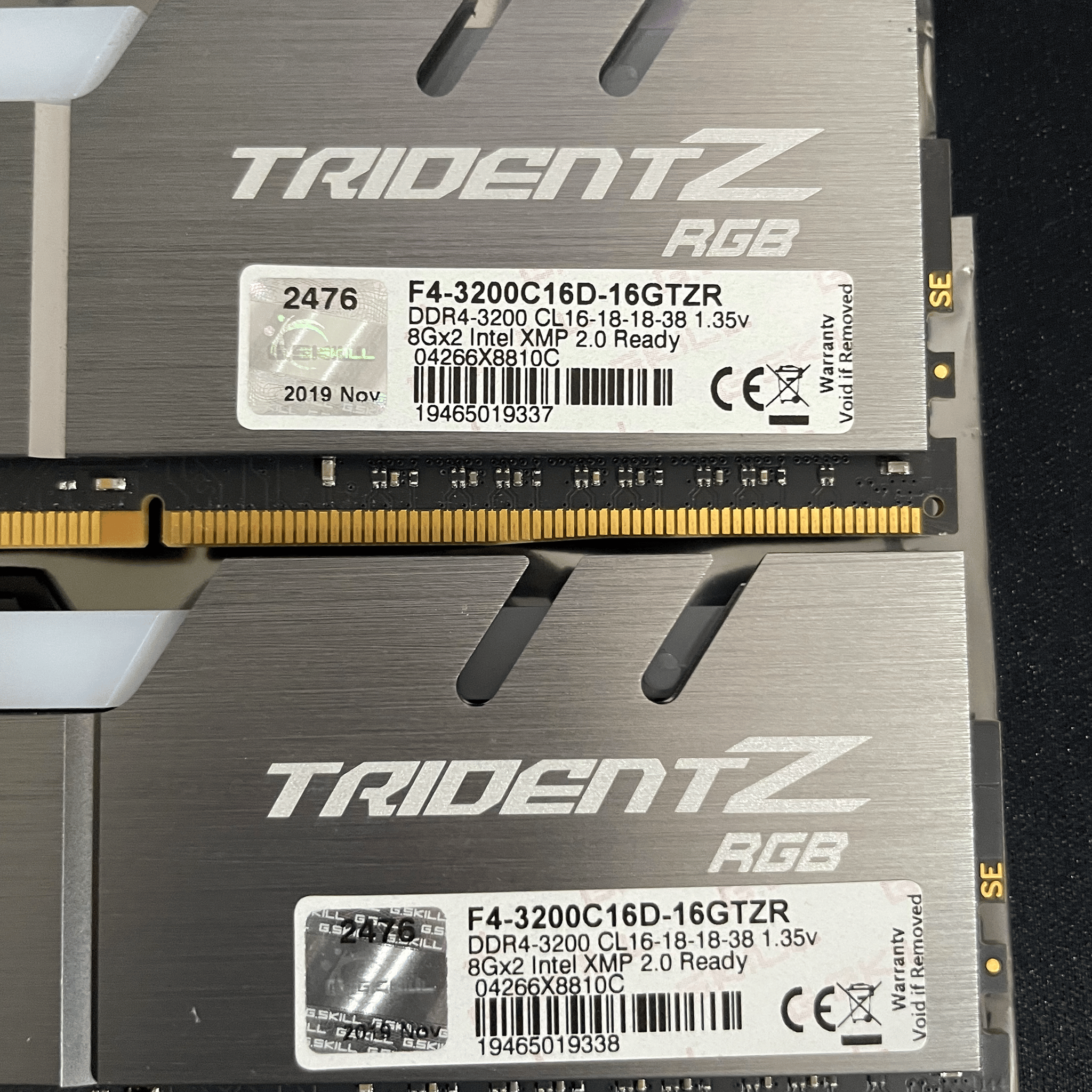 RGB G.Skill 16Gb 3200Mhz Ram Kit