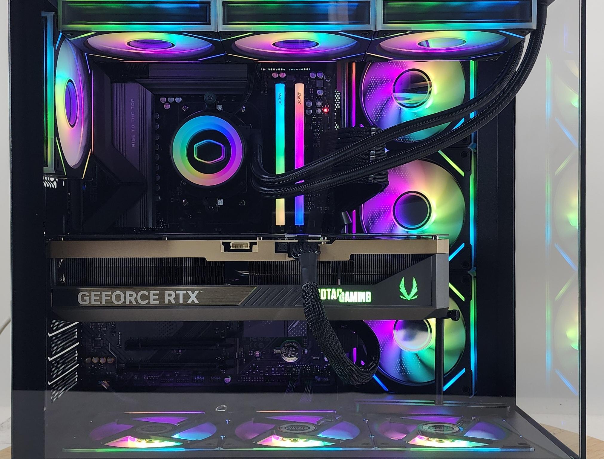 Gaming PC Ryzen 9 9950X3D 32GB RAM 2TB SSD RTX 5080 16GB Windows 11 Computer