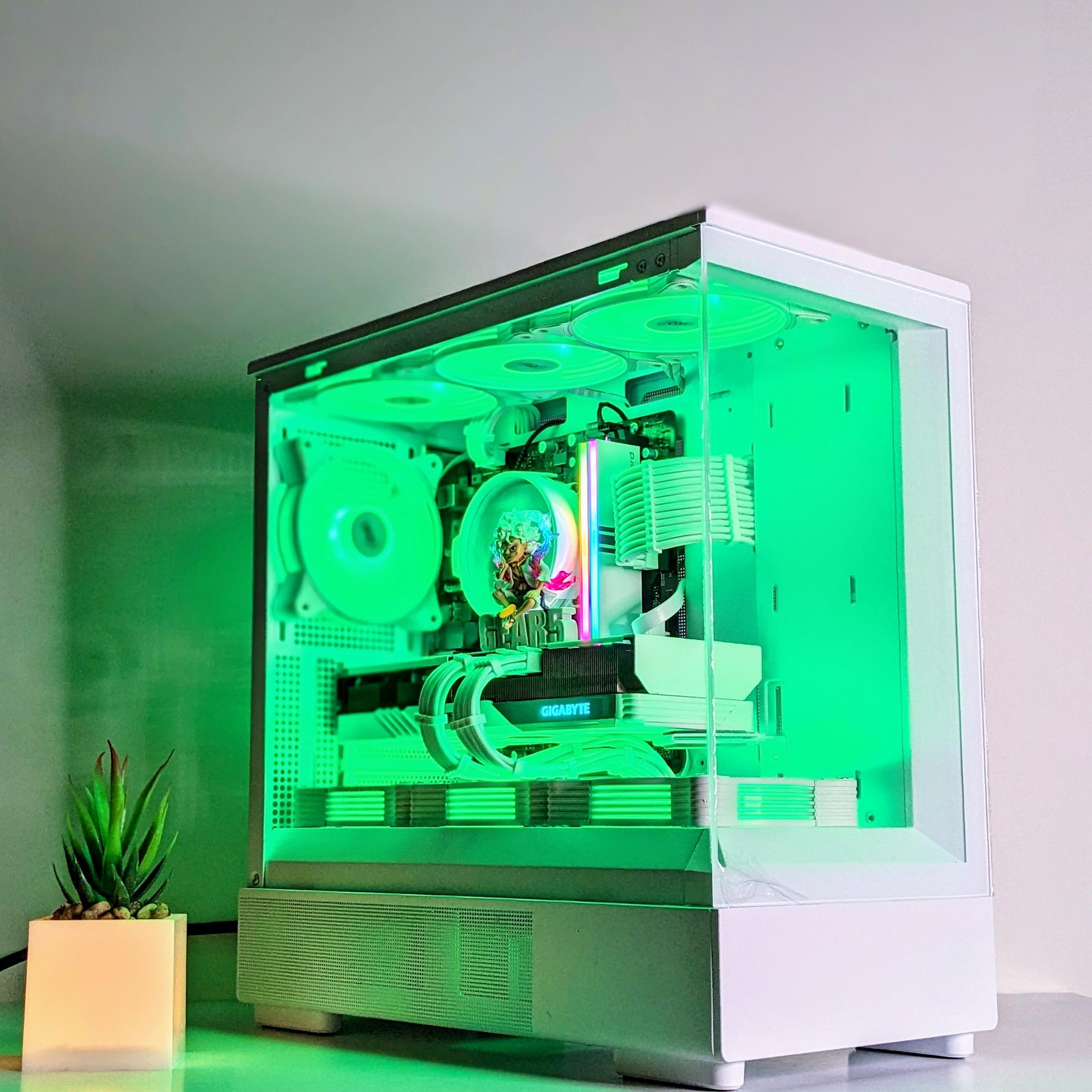 The OnE PiEce🏴‍☠️⚪️💎1440P Gaming Beast⚪️RX 7600XT⚪️16GB RAM⚪️Ryzen 5⚪️1TB PCIE NVMe⚪️Windows 11 Pro