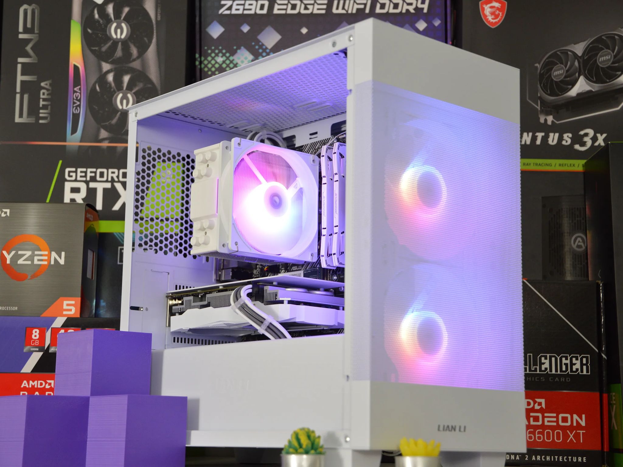⚪❄️ | RTX 2060 SUPER 8GB | RYZEN 5 5500 | 16GB DDR4 RAM | 1TB NVME SSD | FrostBite |