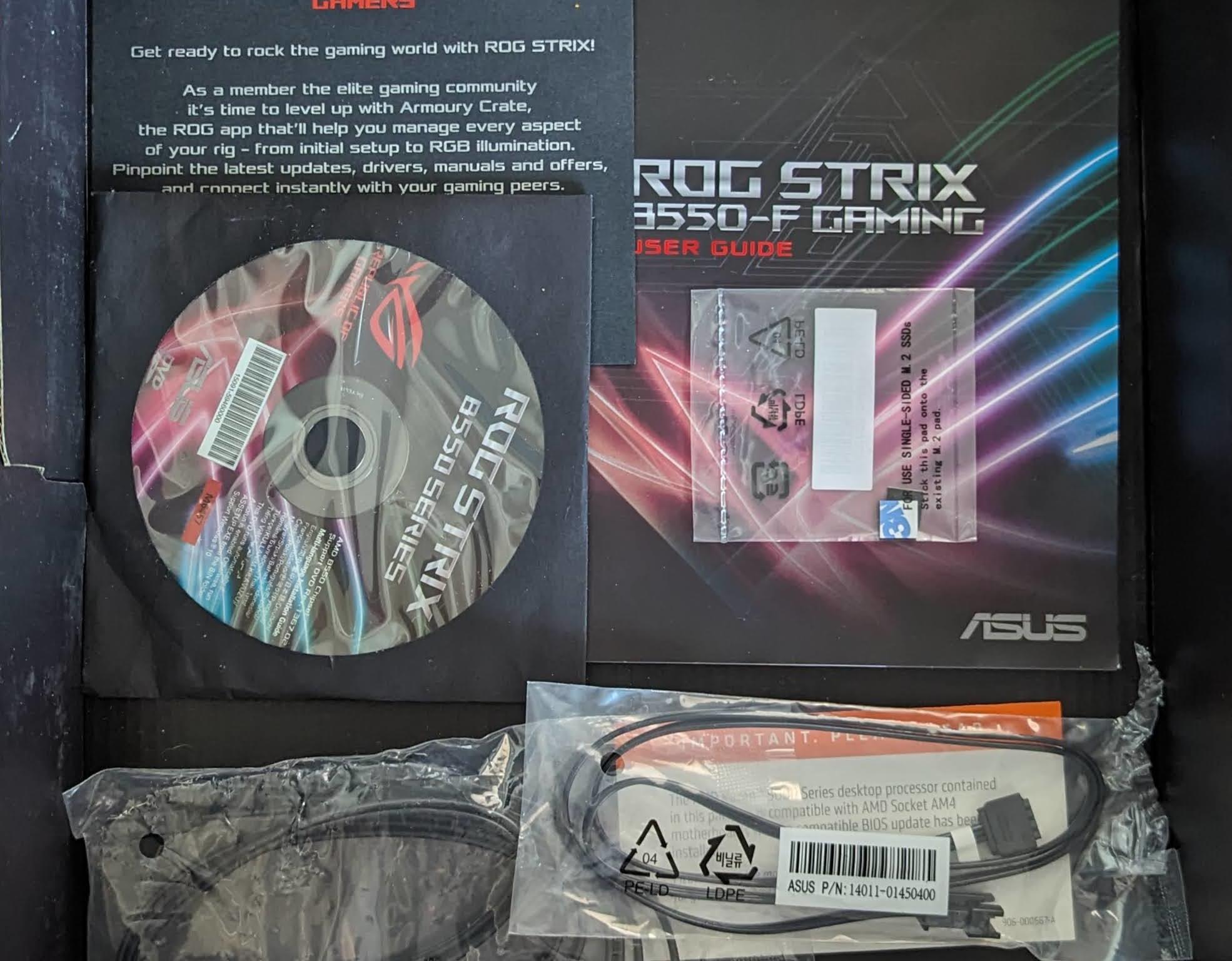ASUS ROG STRIX B550-F ATX AM4 || w/o Wi-Fi