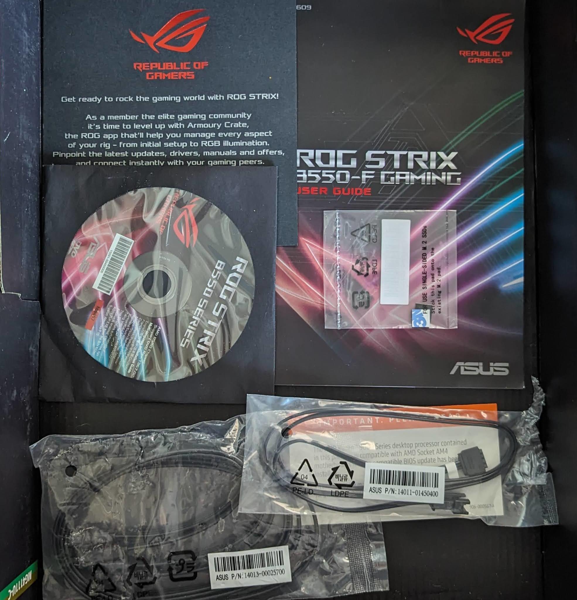 ASUS ROG STRIX B550-F ATX AM4 || w/o Wi-Fi