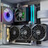 🐈‍⬛ Black Cat Customs “White Phantom” Gaming PC  Ryzen 7 3700X | RTX 3060 Ti | 16GB RGB | 1TB NVMe