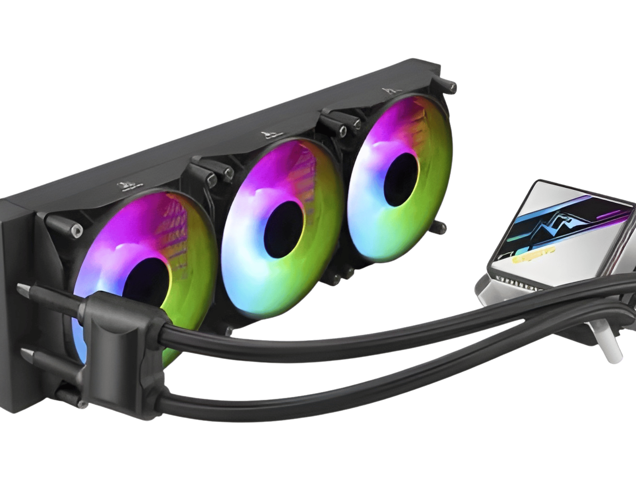 SEGOTEP 🆒KL-360🆒 | BLACK 360mm ARGB AIO CPU Liquid Cooler | TDP: 320W | LGA 1700 & AM5 Ready