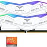 NEW - Team Group RGB 16GB (2 x 8GB) RAM DDR5 6000 PC5 48000 Desktop Memory White