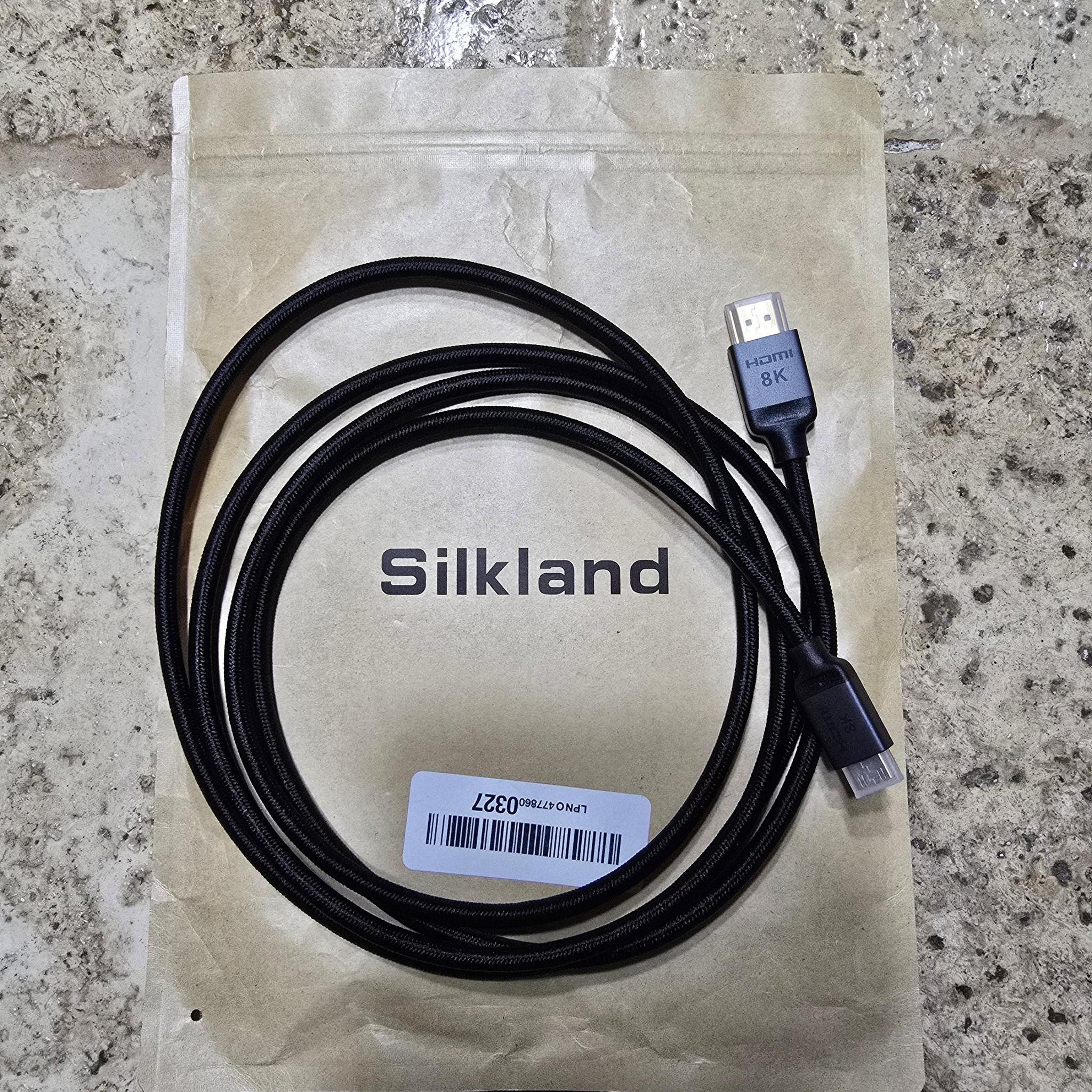 8K 4K Mini HDMI to HDMI Cable 6.6FT Mini HDMI 2.1 8K 60Hz 4K@240Hz 144Hz 120Hz Upgrade Braided 48Gbs