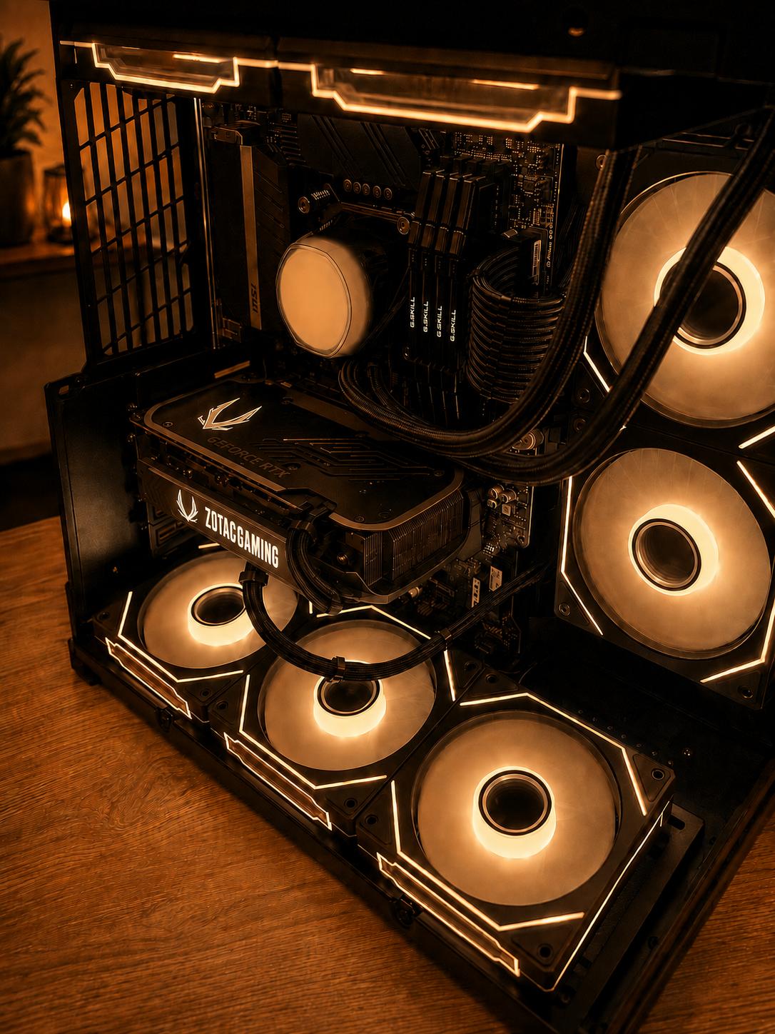 GeForce RTX 4060 Ti Custom Gaming PC - Core i7-12700K, 32GB RAM, 1TB NVMe SSD
