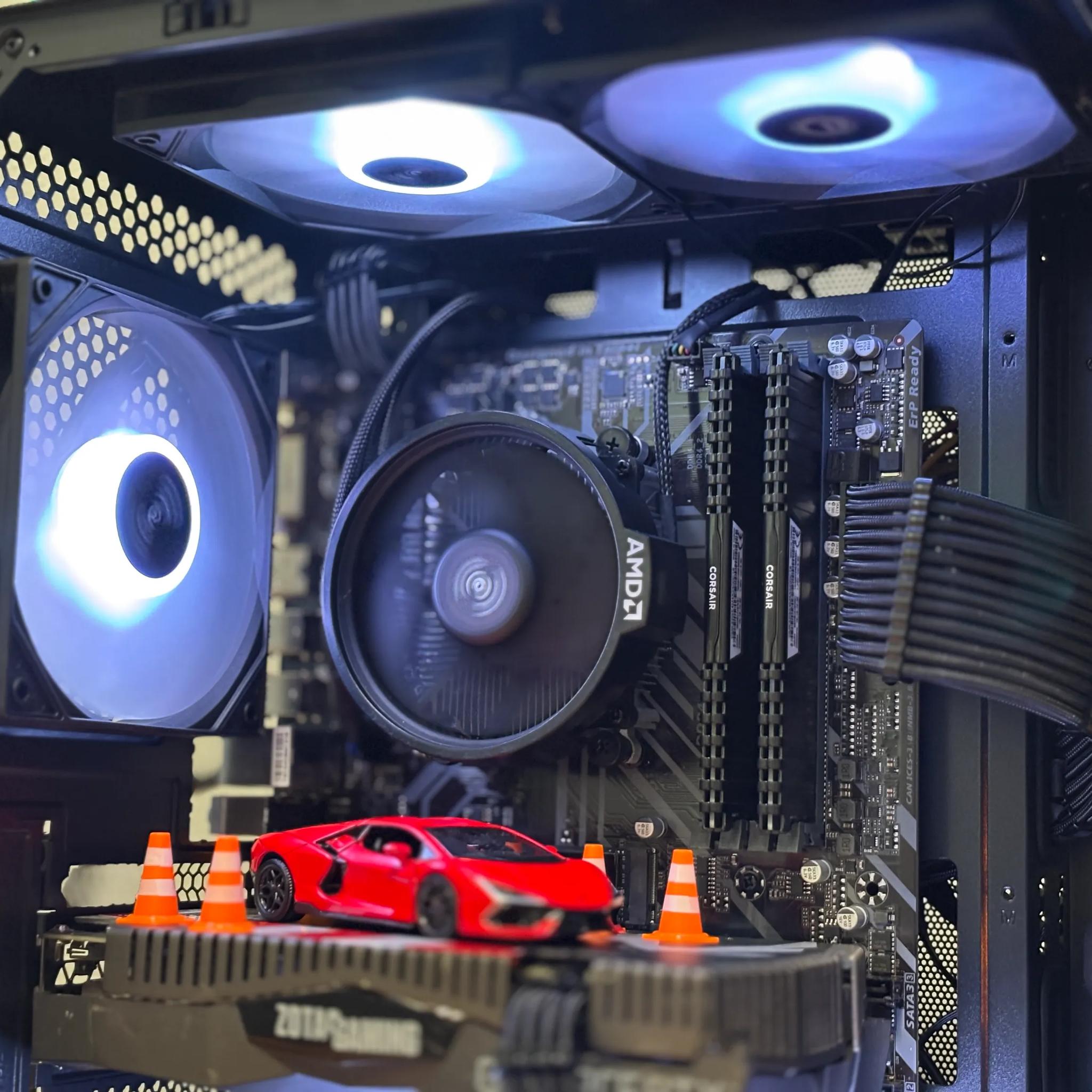 Lamborgini Supercar RTX Gaming PC