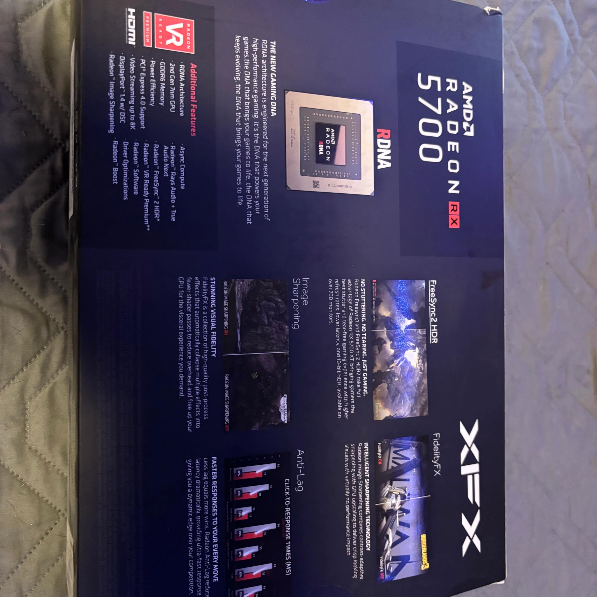 XFX RX 5700 8GB GDDR6 Dd Ultra