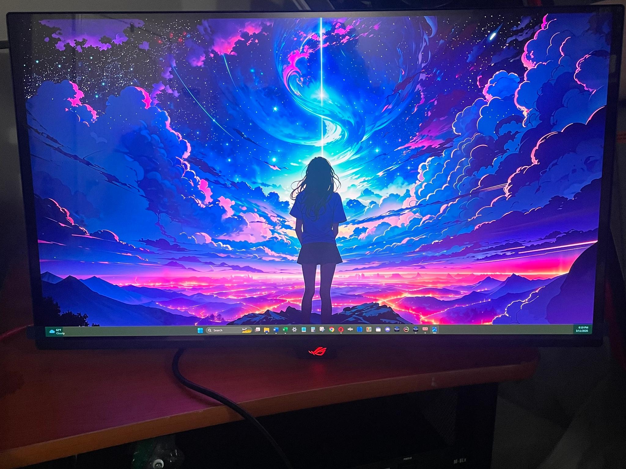NEW ASUS ROG 27” OLED 4K Resolution (240hz Refresh Rate) Gaming Monitor (ZERO HRS USED) (PG27UCDM)