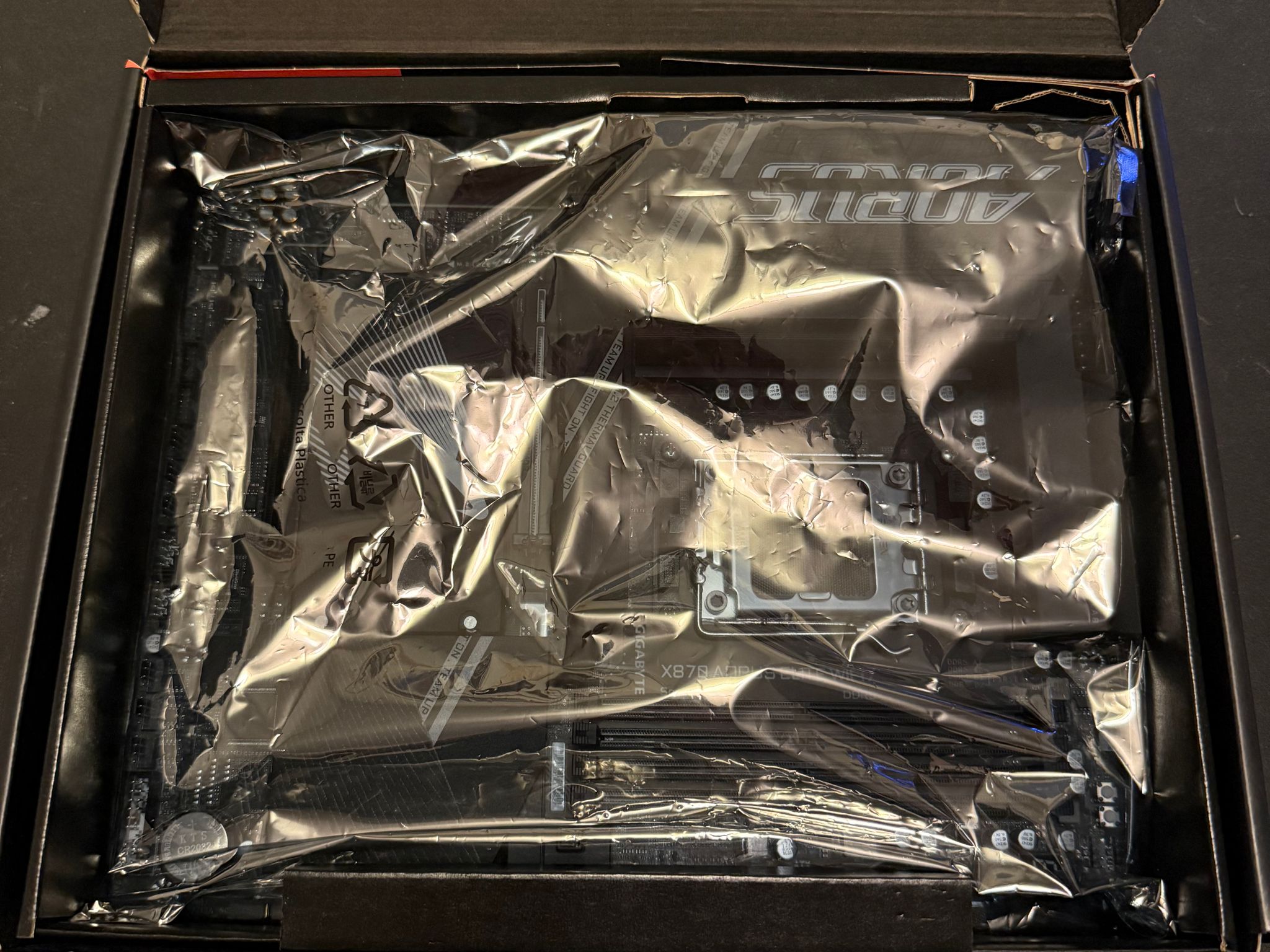 Gigabyte X870 AORUS Elite WiFi7 Motherboard – AM5, DDR5, PCIe 5.0, Like New