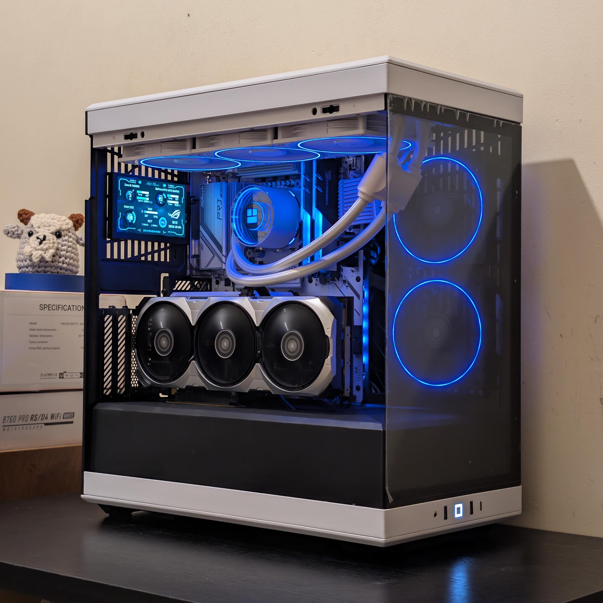 🐼🔳 1440p Gaming Beast | RTX 4070 Super | i5 14600K | 1TB SSD | 32GB RAM | WiFi 6 & Bluetooth 🔳🐼