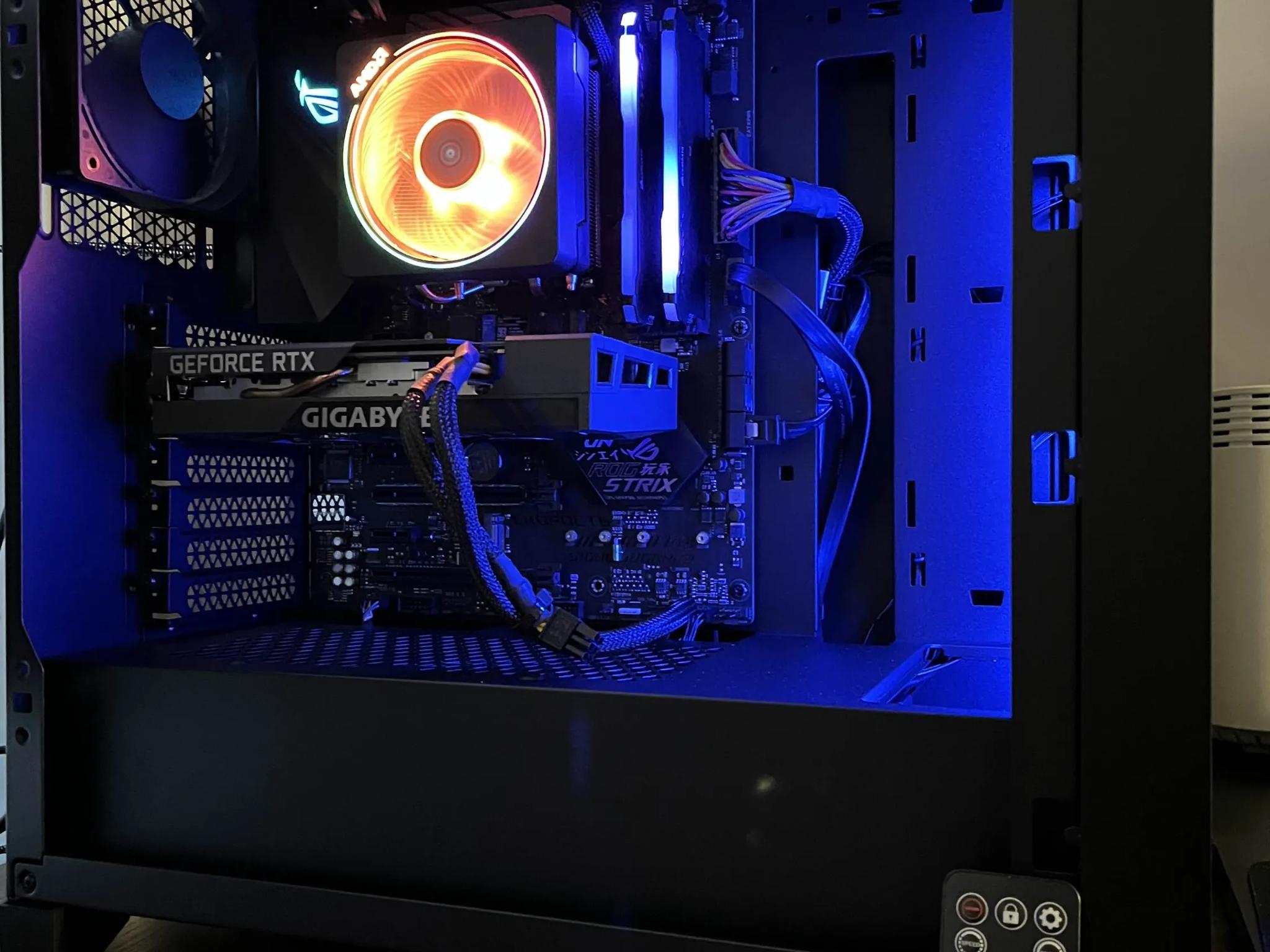 Ryzen 7 2700X + RTX 3050 ATX Build