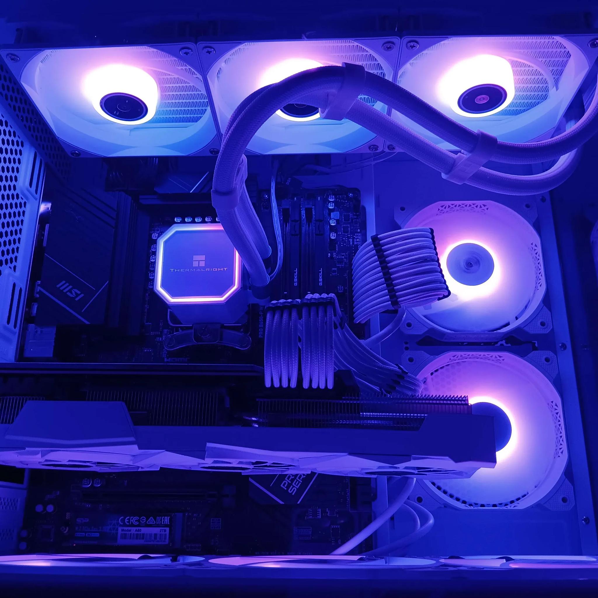 "Yin/Yang" RGB Gaming PC |Ryzen 5 7600x|360mm AIO|RTX 3070|B650-P|32GB DDR5|2TB SSD|WIFI WIN10