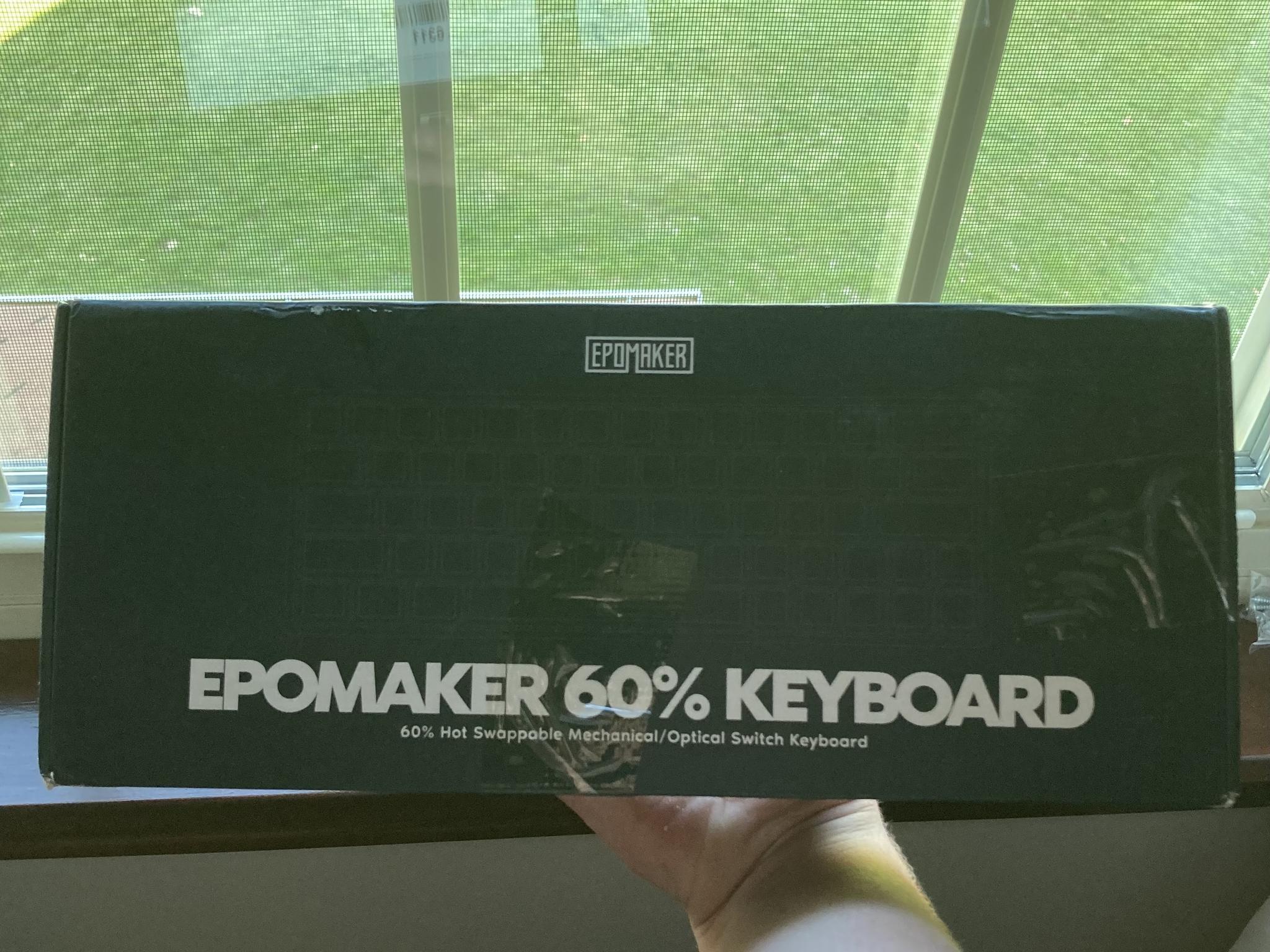 CHEAP!!! (Modded Stabilizers) Epomaker Sk61 Mechanical Keyboard (soothing black switches) 