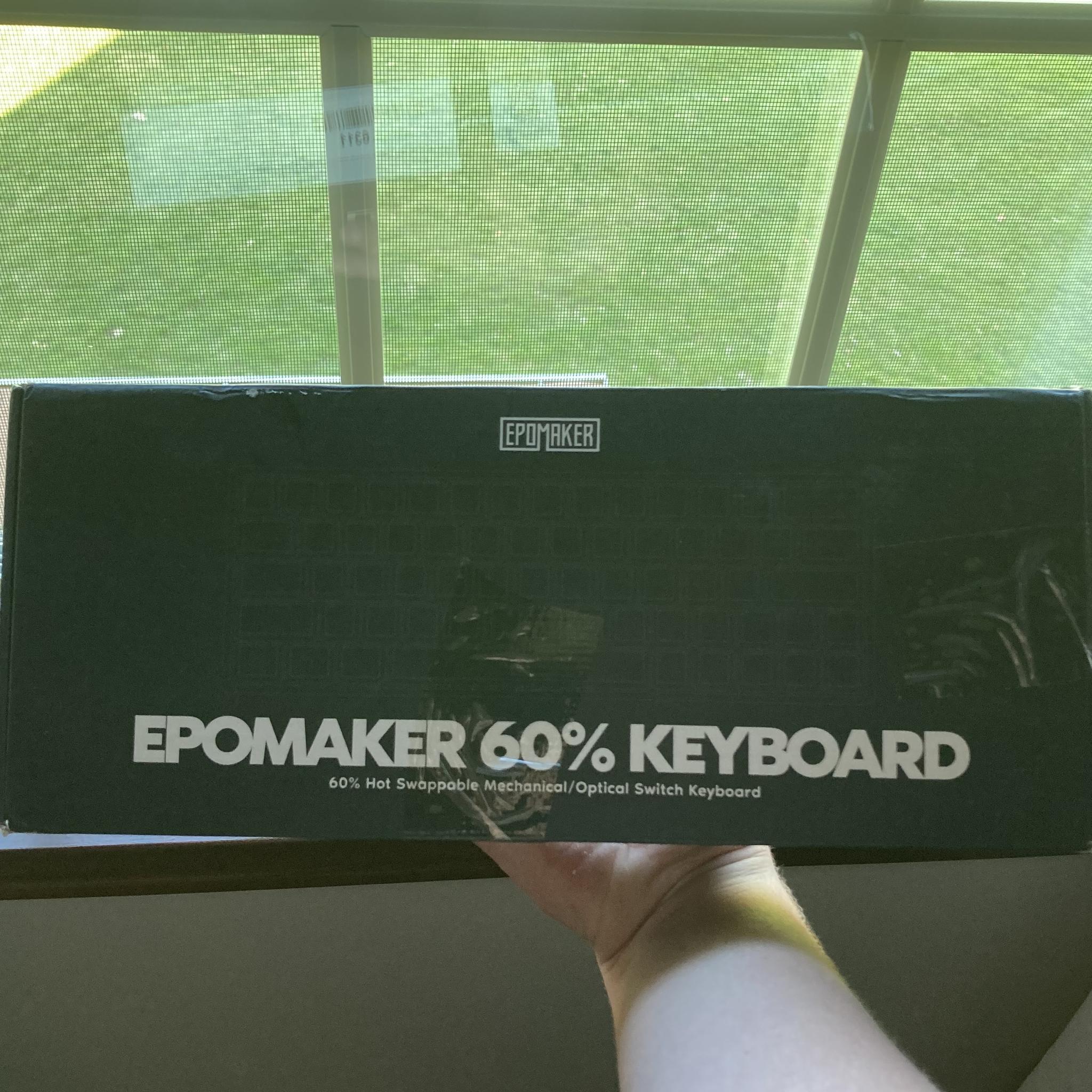 CHEAP!!! (Modded Stabilizers) Epomaker Sk61 Mechanical Keyboard (soothing black switches) 